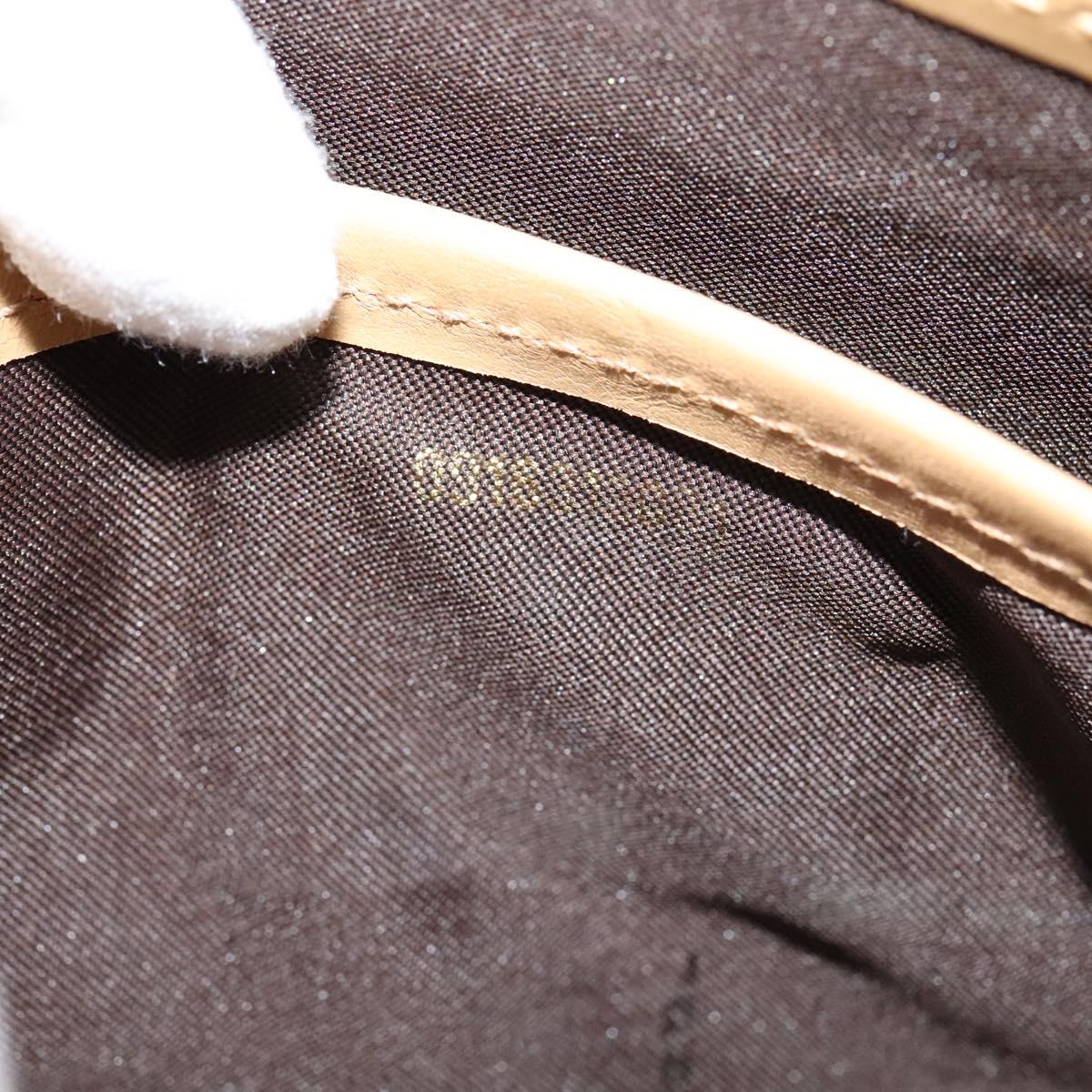 Fendi Gold Leather Shoulder Bag (Pre-Owned)