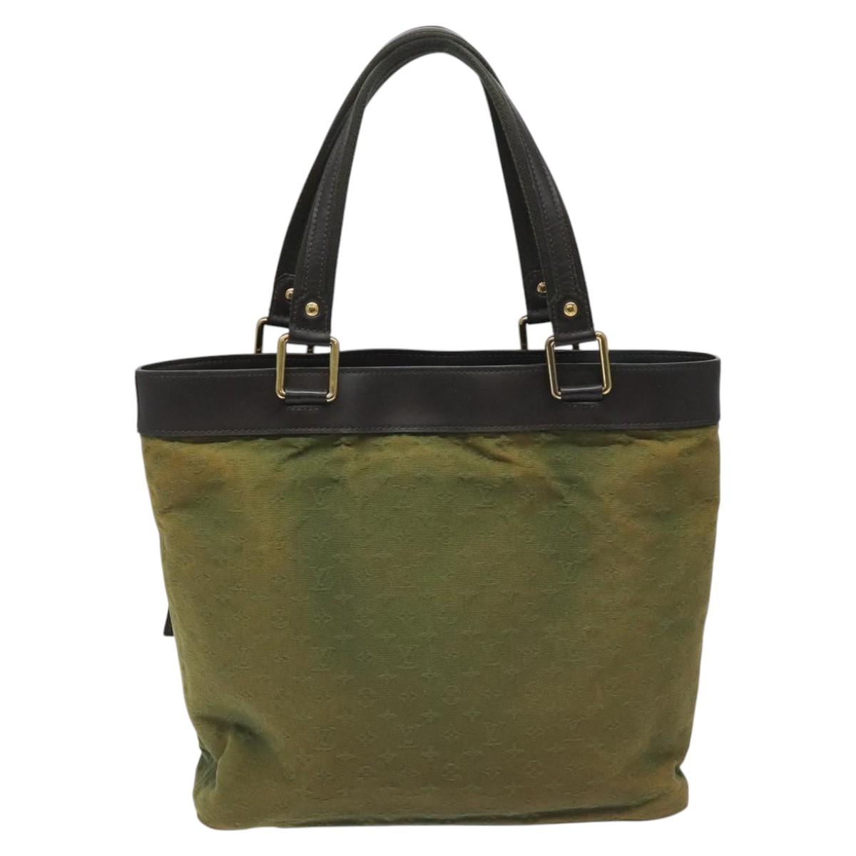 Louis Vuitton Lucille Khaki Canvas Shoulder Bag (Pre-Owned)