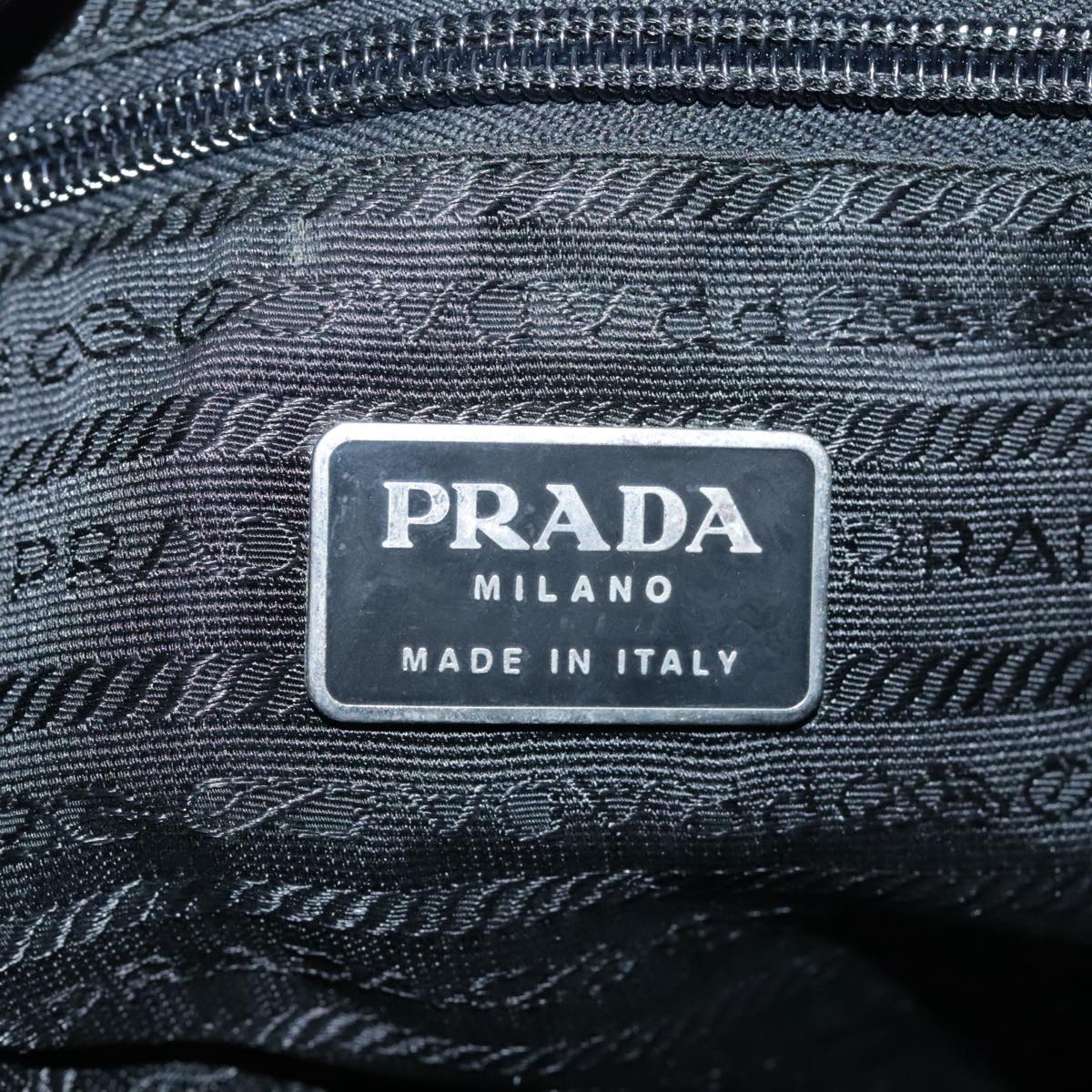 Prada Black Synthetic Shoulder Bag (Pre-Owned)