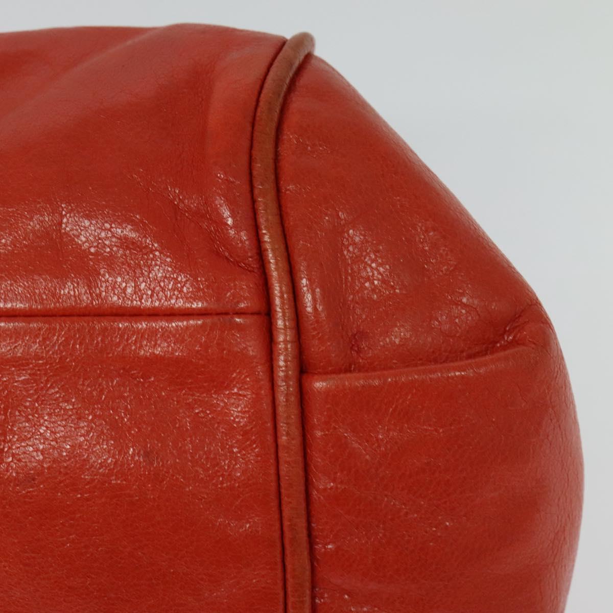 Chloé Ethel Orange Leather Handbag (Pre-Owned)