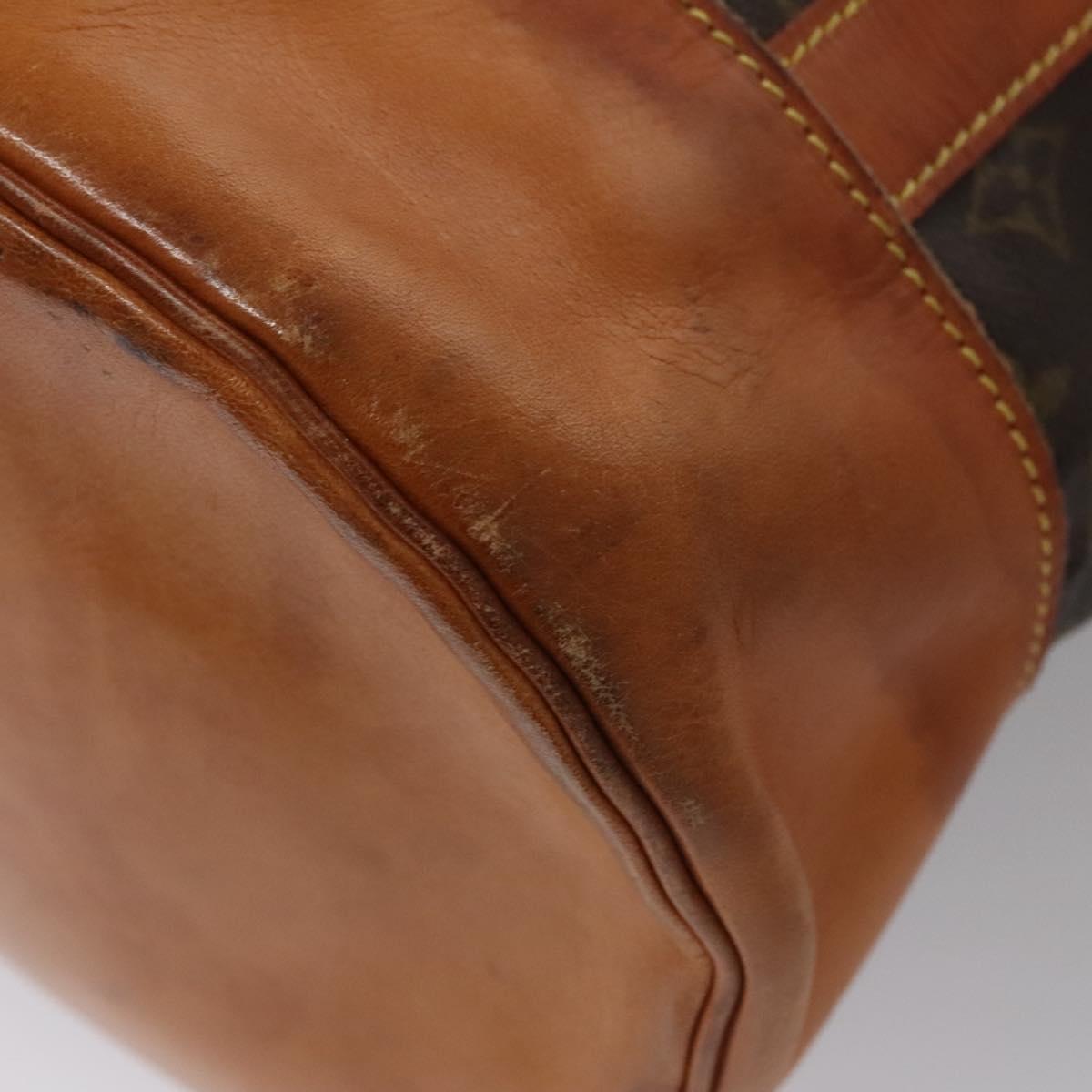 Louis Vuitton Randonnée Brown Canvas Shoulder Bag (Pre-Owned)