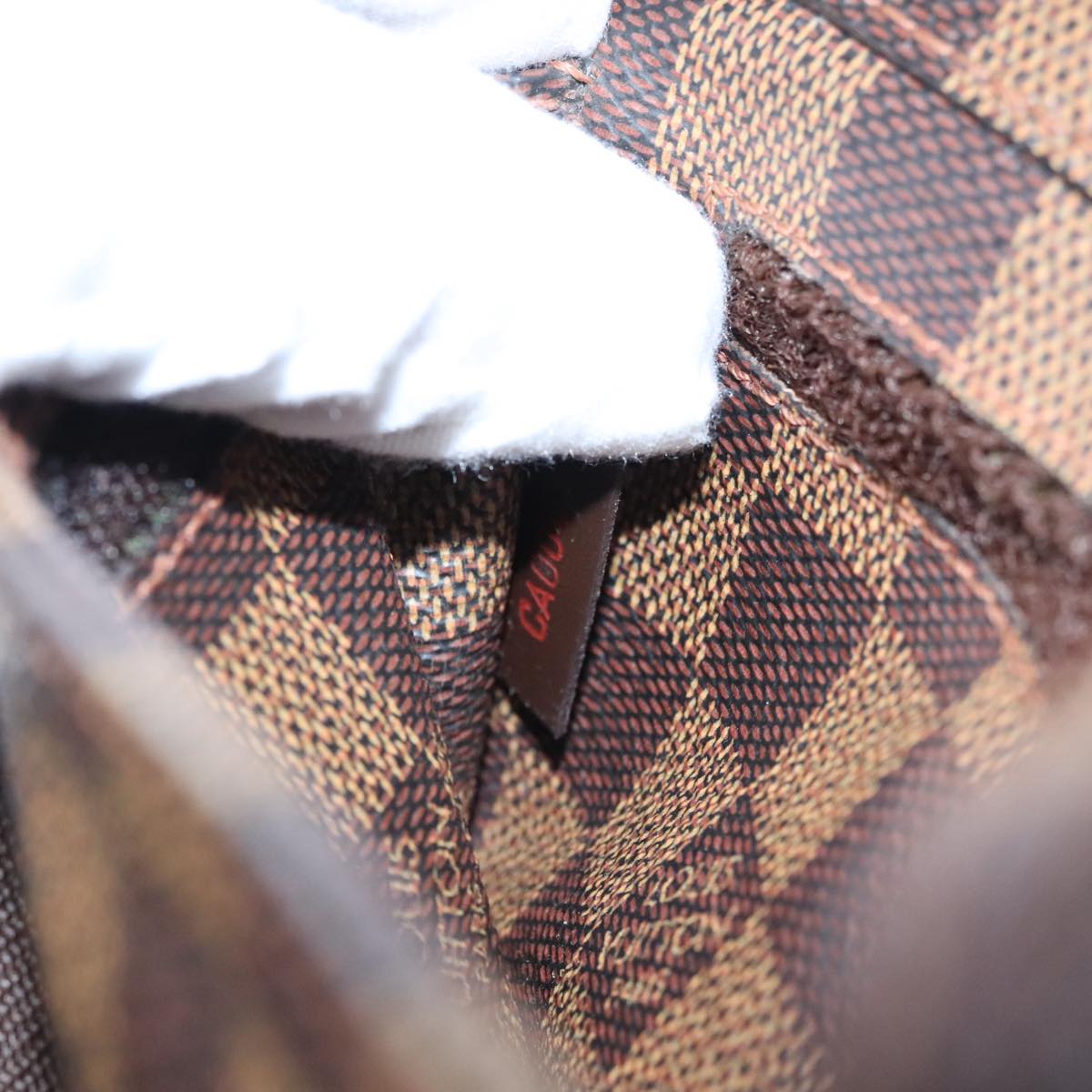 Louis Vuitton Geronimos Brown Canvas Shoulder Bag (Pre-Owned)