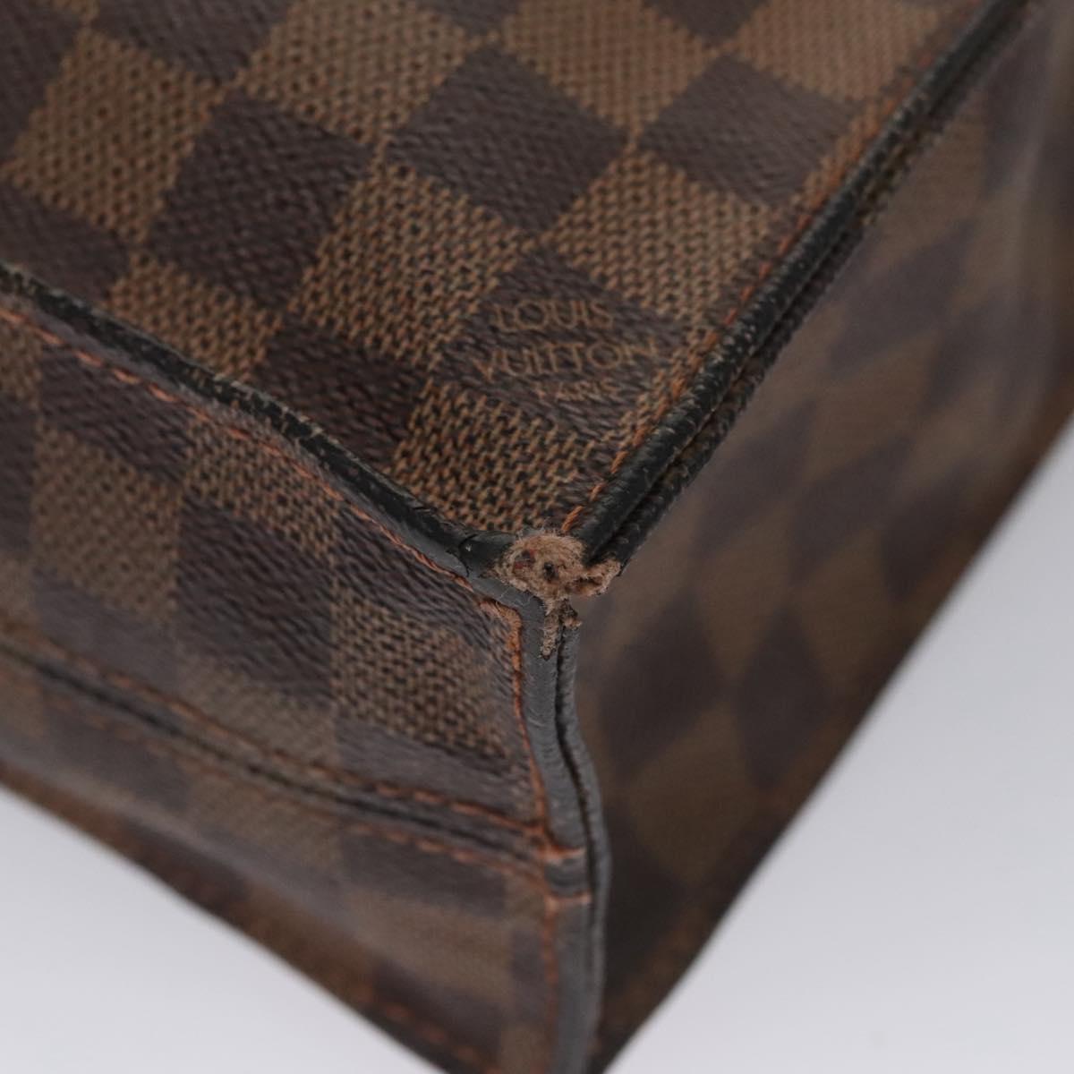 Louis Vuitton Sac Plat Brown Canvas Handbag (Pre-Owned)