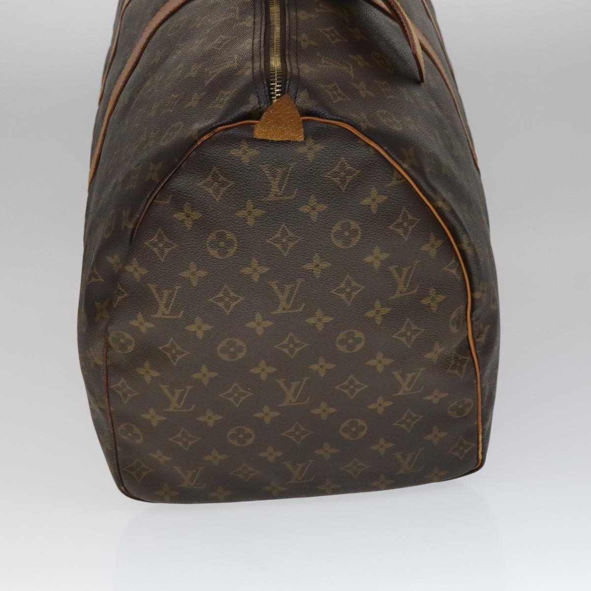 Louis Vuitton Keepall 60 Brown Canvas Travel Bag (Pre-Owned)