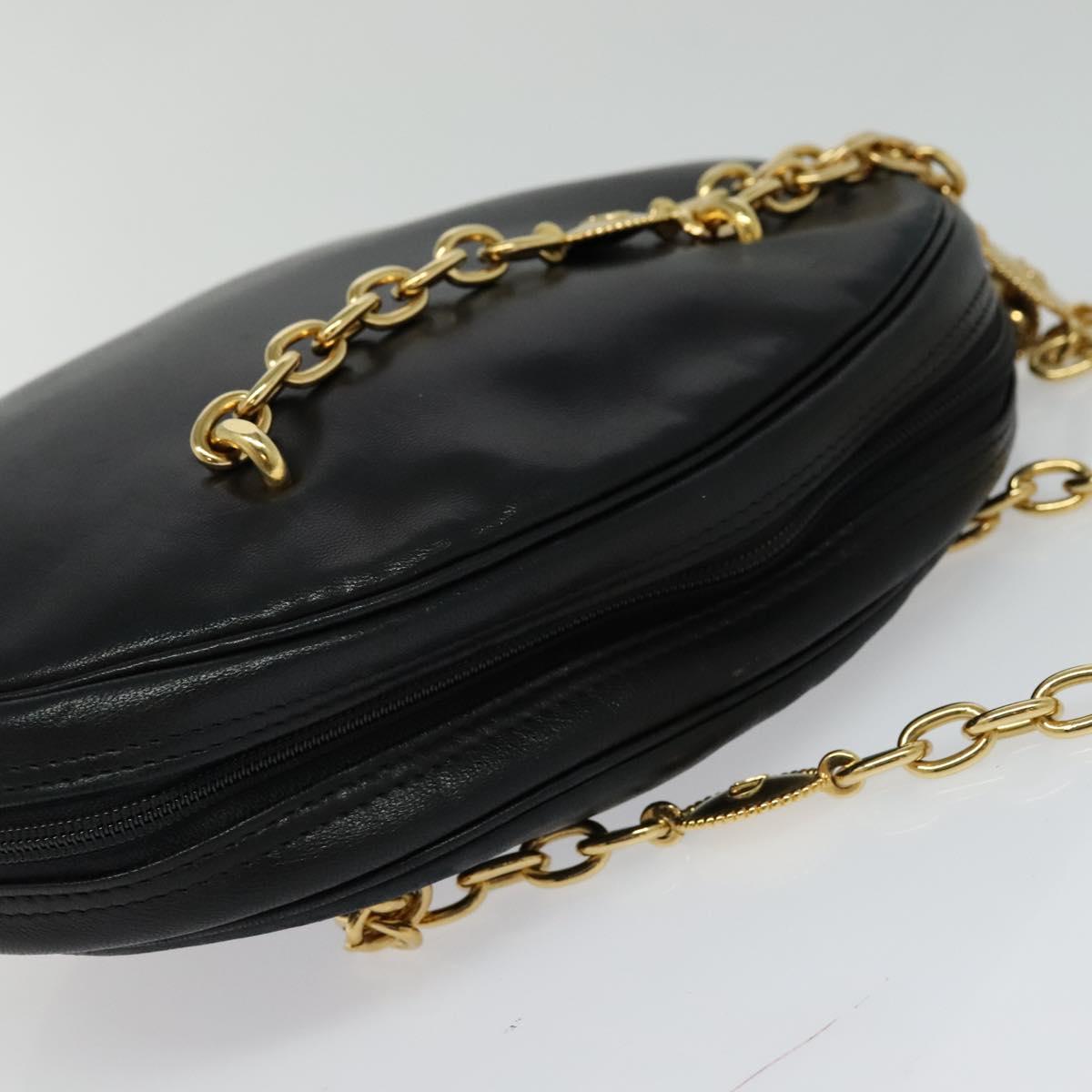 Dior -- Black Leather Shoulder Bag (Pre-Owned)