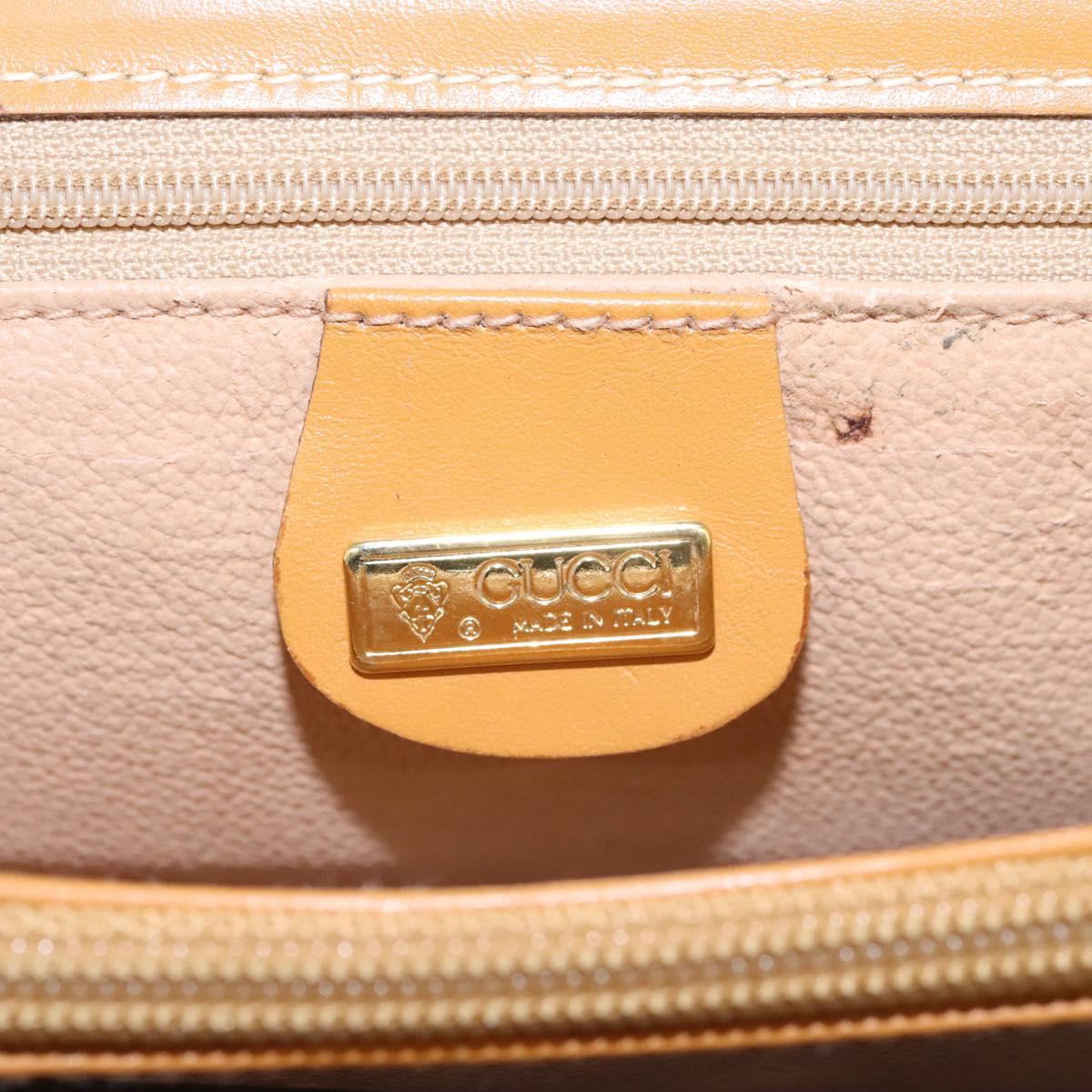 Gucci Micro Small Gg Canvas Beige Canvas Shoulder Bag (Pre-Owned)