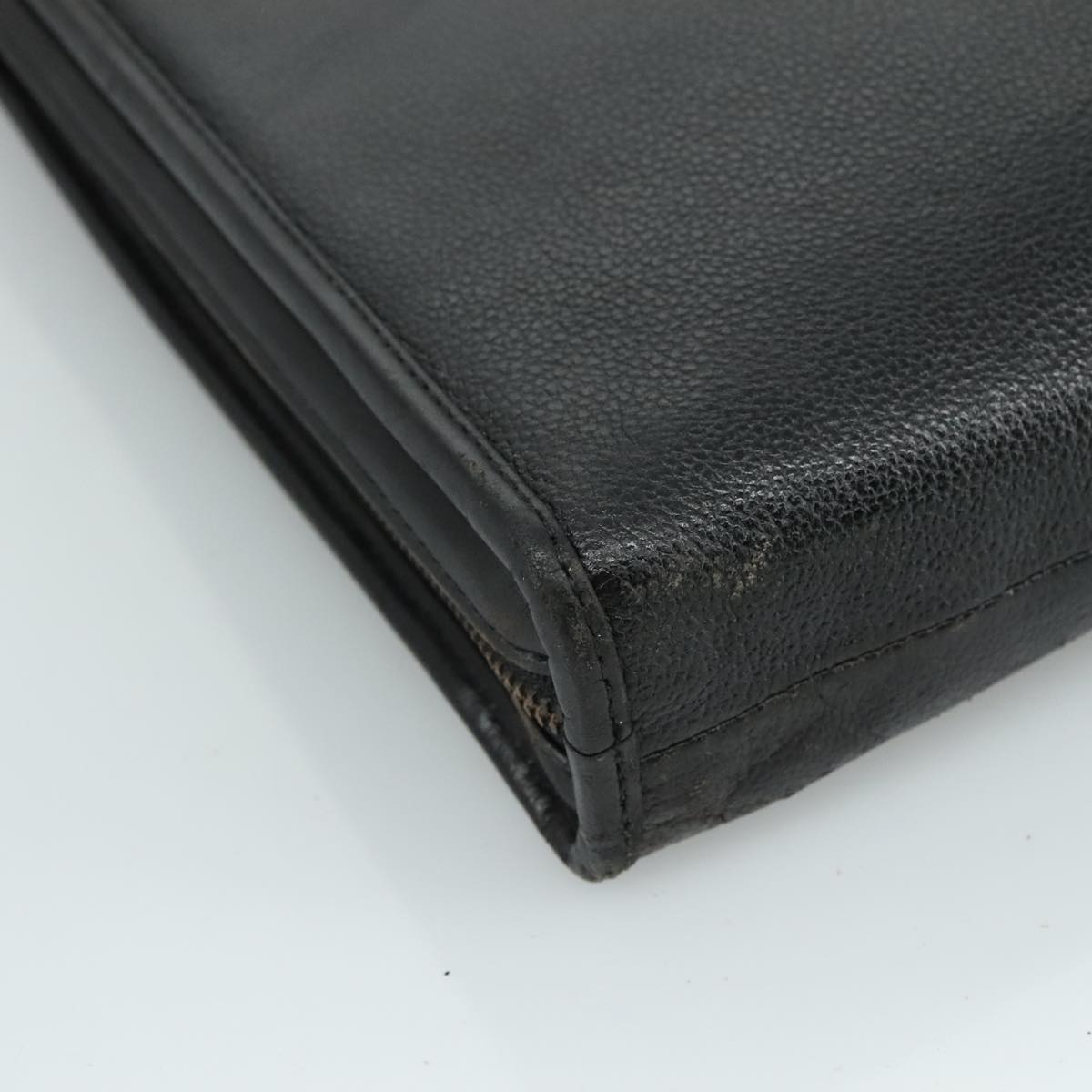 Givenchy Black Leather Briefcase Bag (Pre-Owned)