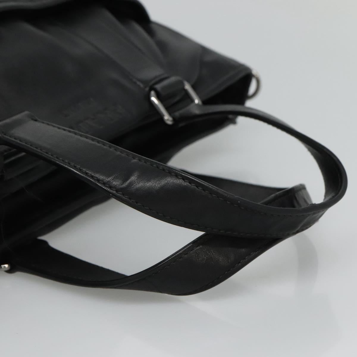 Prada Black Leather Tote Bag (Pre-Owned)
