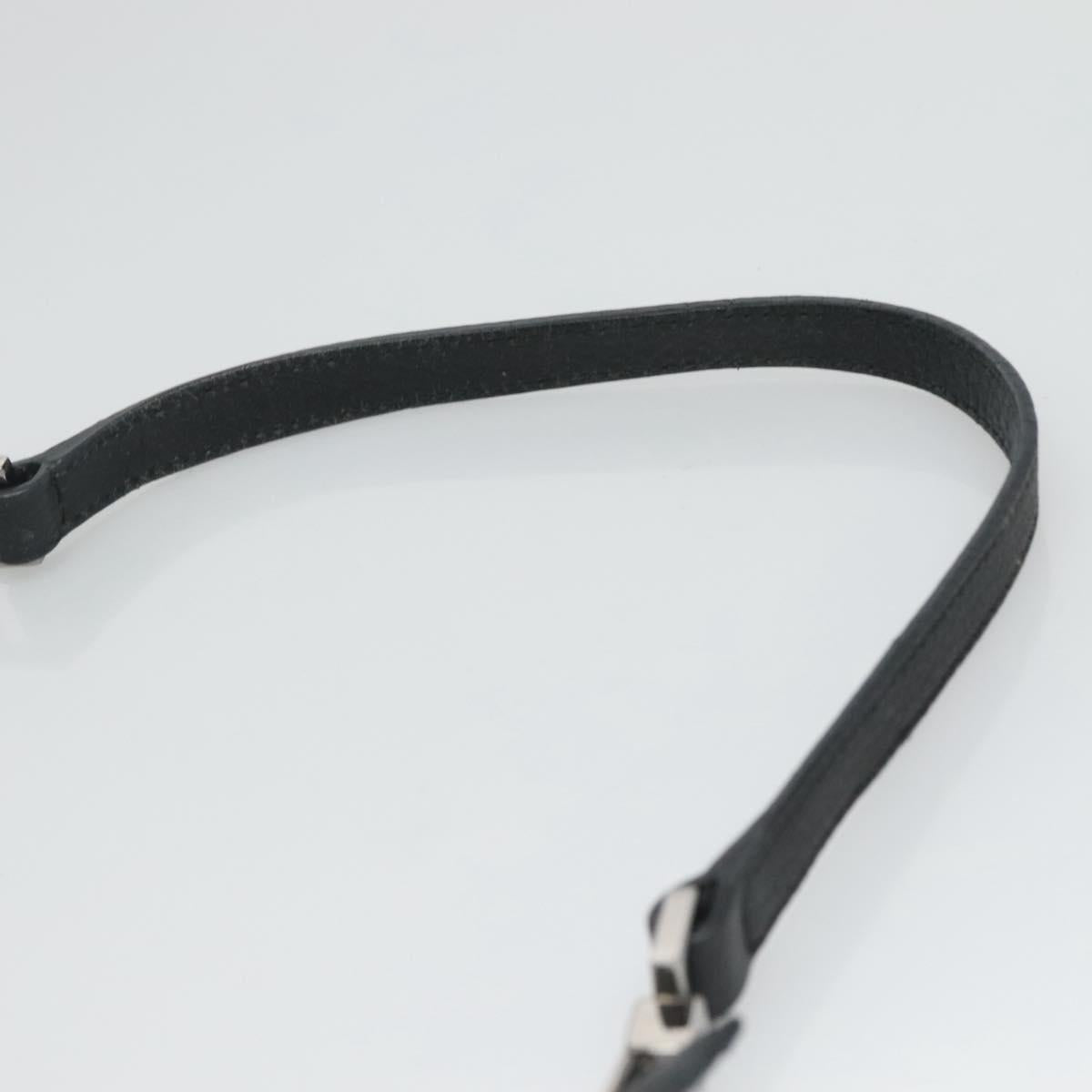 Gucci Jackie Black Canvas Shoulder Bag (Pre-Owned)