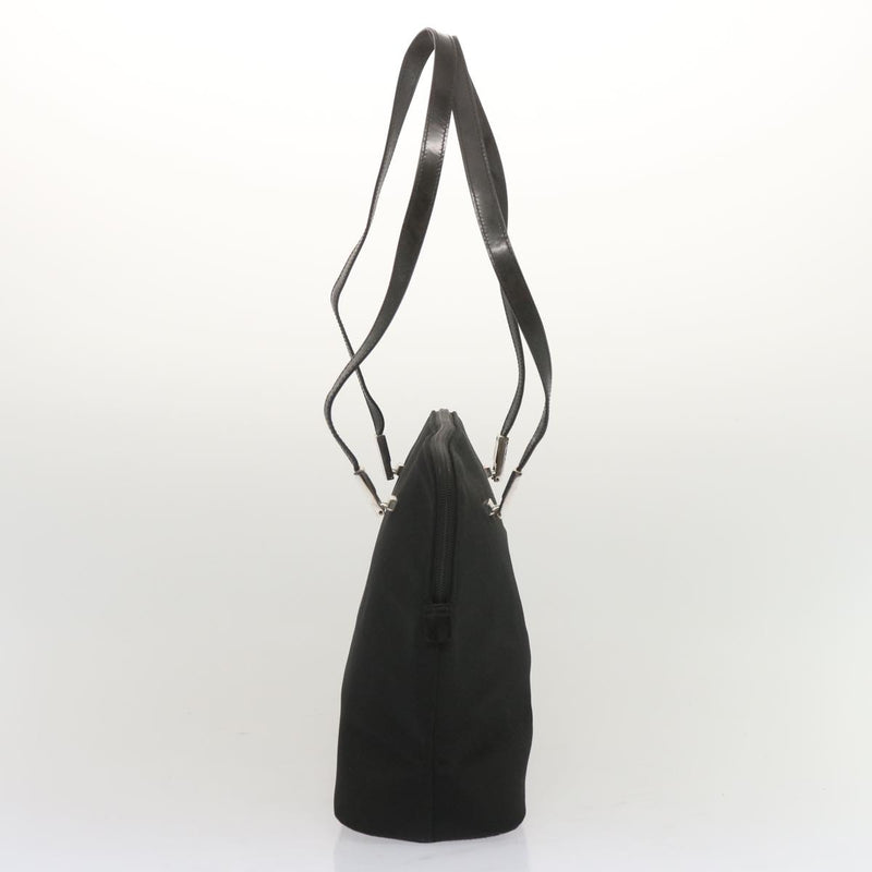 Gucci Black Canvas Tote Bag (Pre-Owned)