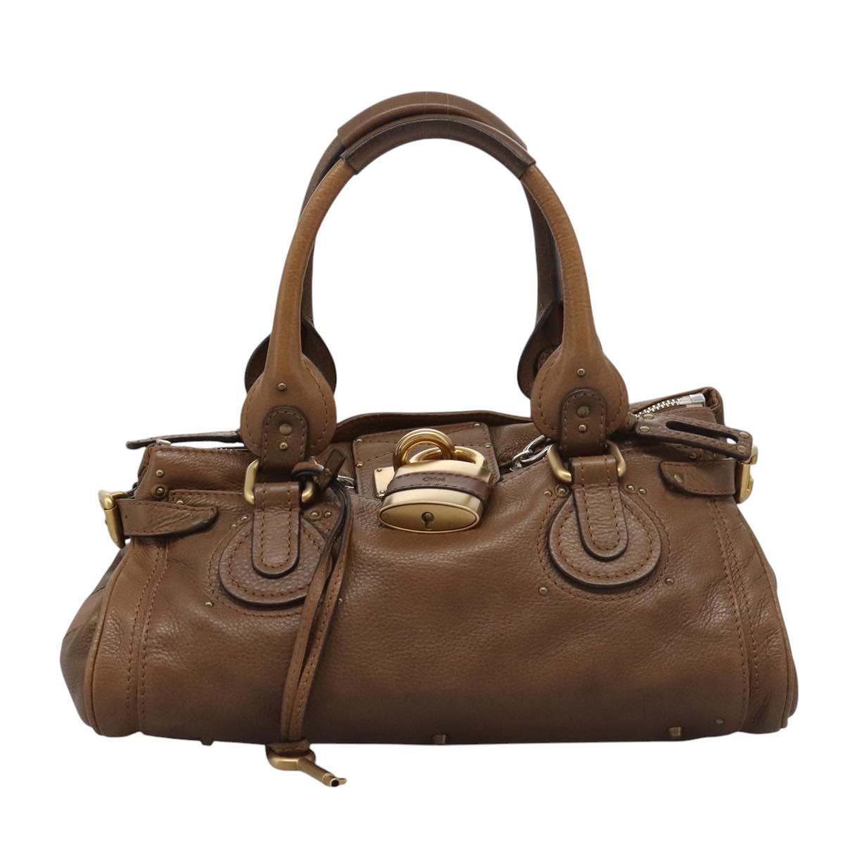 Chloé Paddington Brown Leather Handbag (Pre-Owned)