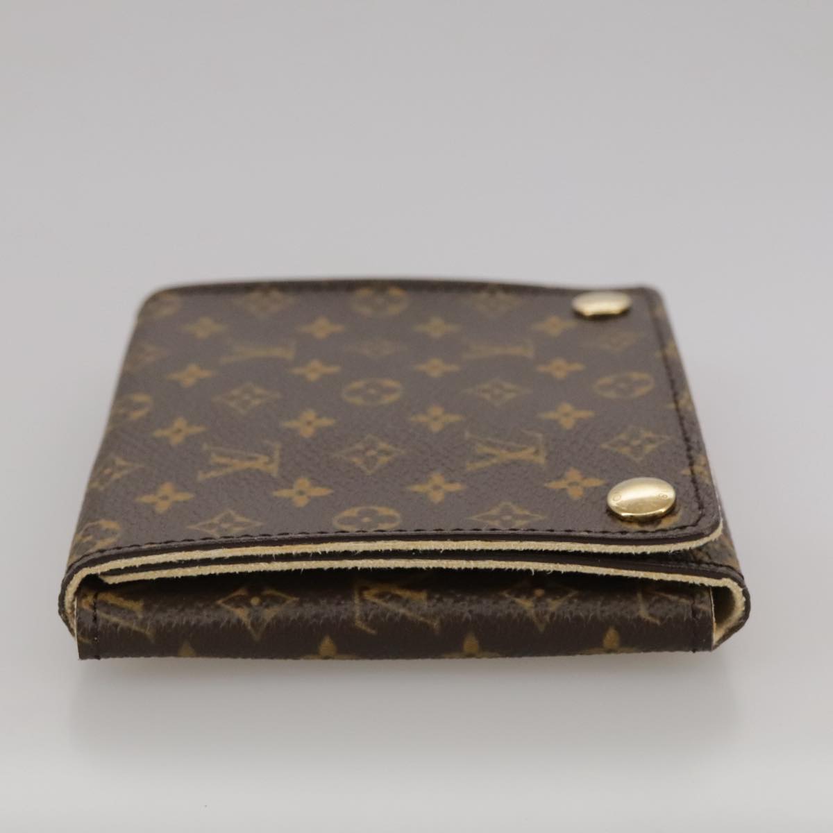 Louis Vuitton Earrings Brown Canvas Wallet (Pre-Owned)