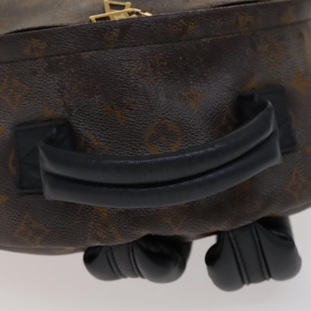 Louis Vuitton Palm Springs Mm Brown Canvas Backpack Bag (Pre-Owned)