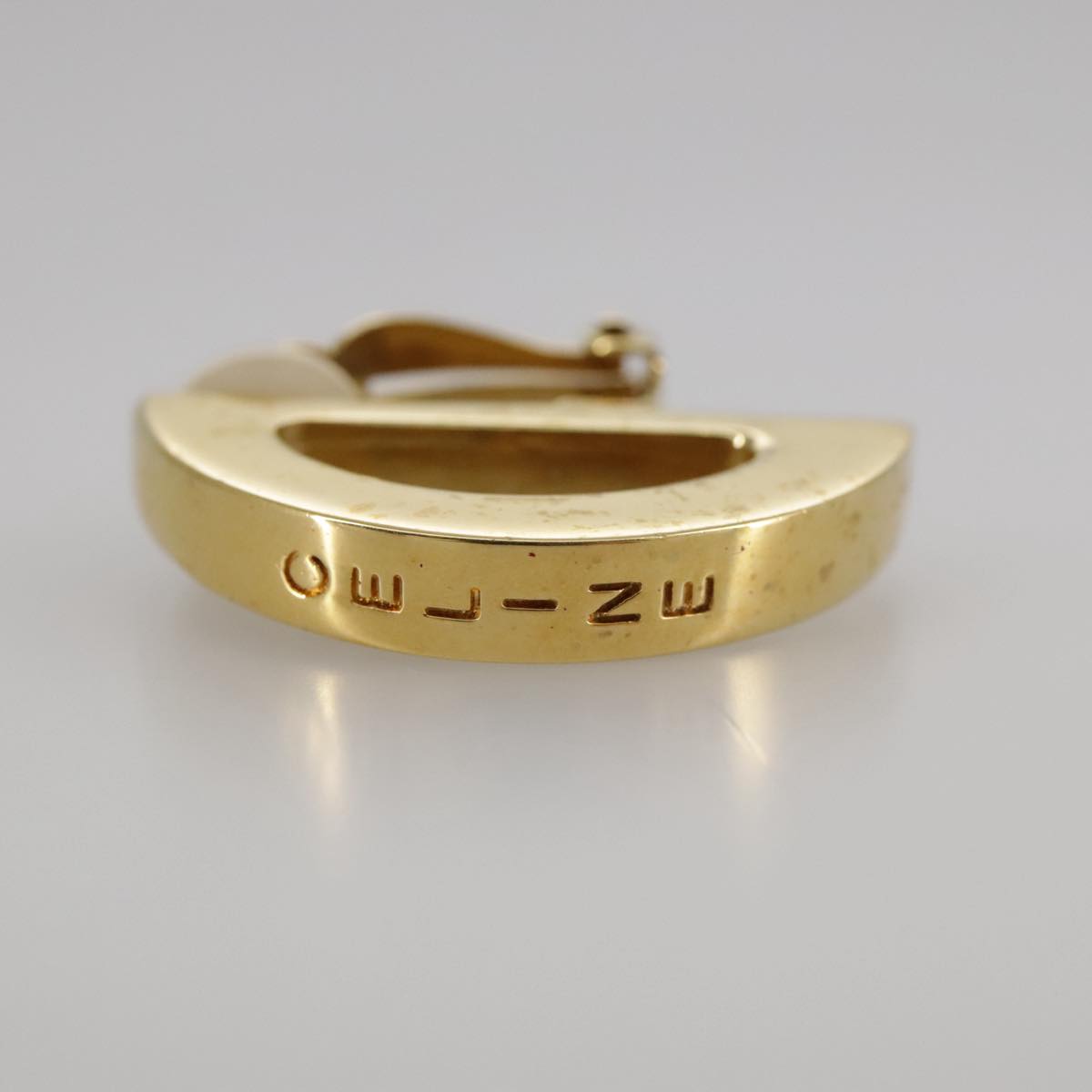 Céline Gold Metal Earring Jewelry (Pre-Owned)