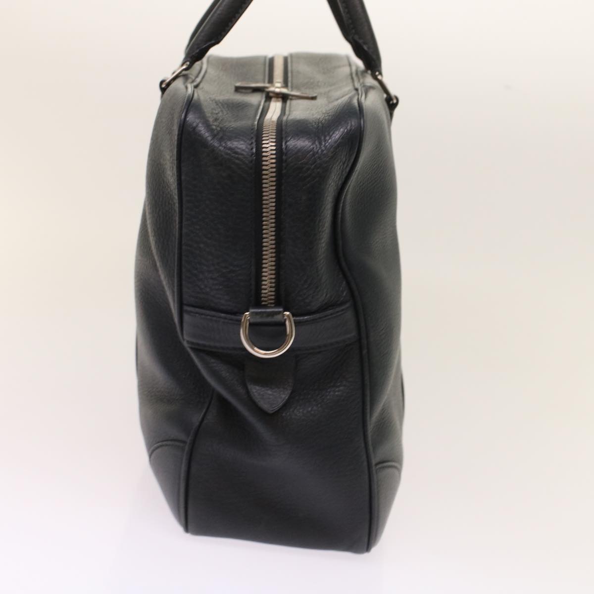 Louis Vuitton Naxos Black Leather Handbag (Pre-Owned)