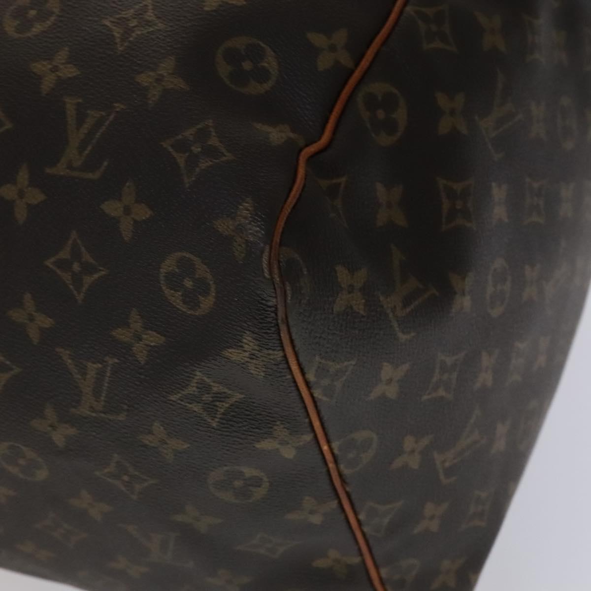 Louis Vuitton Keepall 60 Brown Canvas Travel Bag (Pre-Owned)