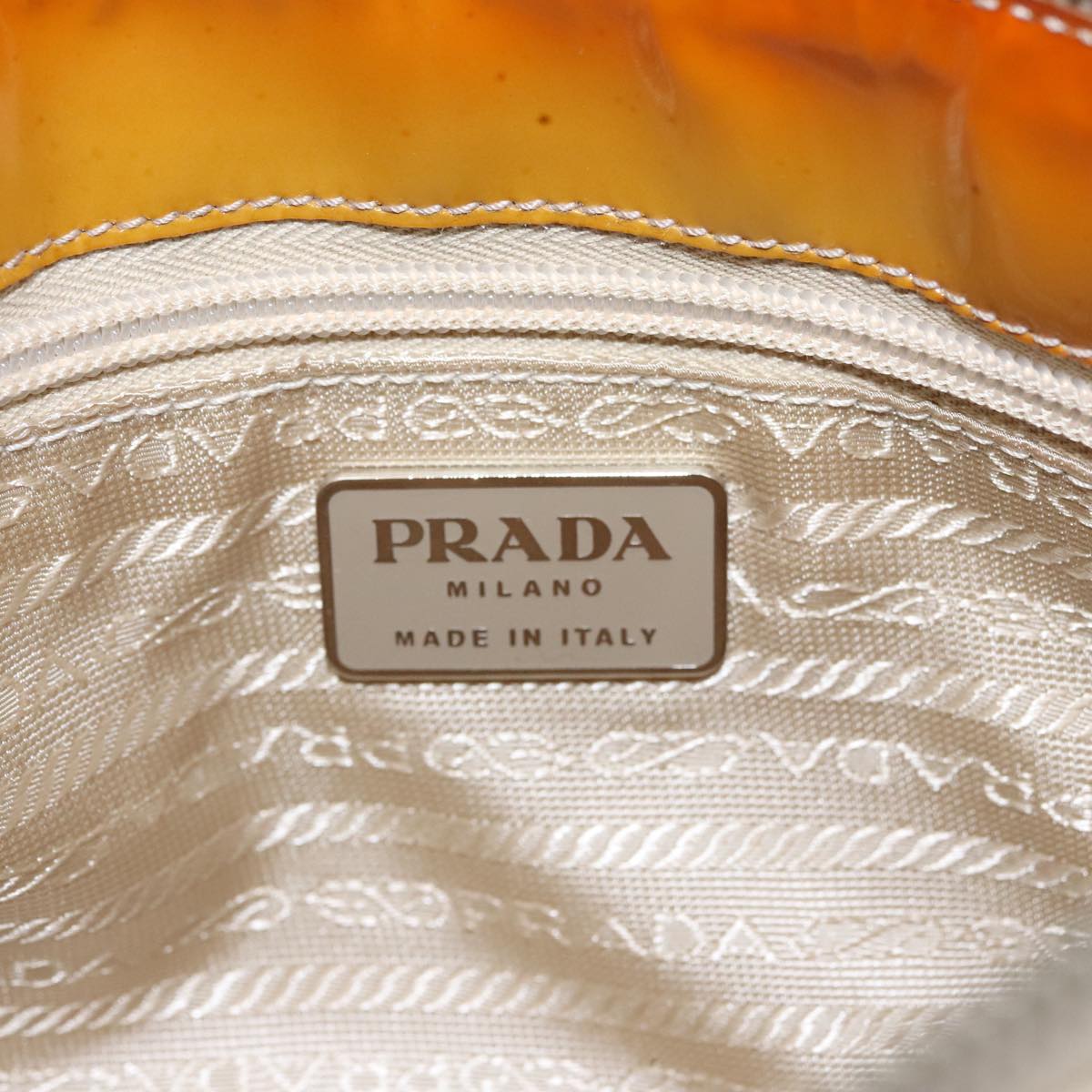 Prada Tessuto Beige Synthetic Shoulder Bag (Pre-Owned)