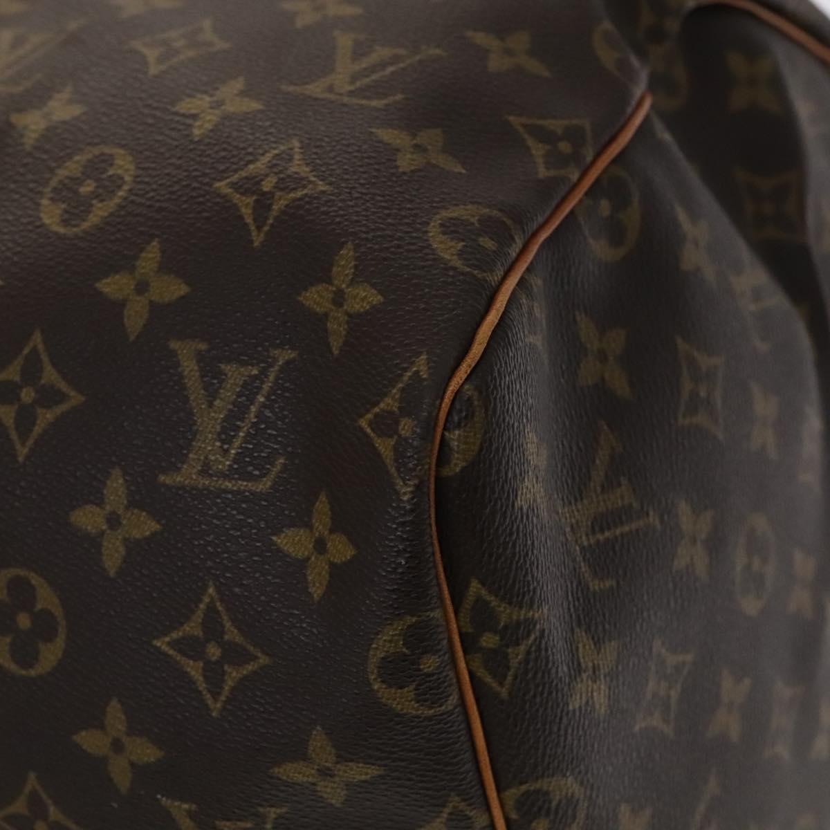 Louis Vuitton Keepall 55 Brown Canvas Travel Bag (Pre-Owned)