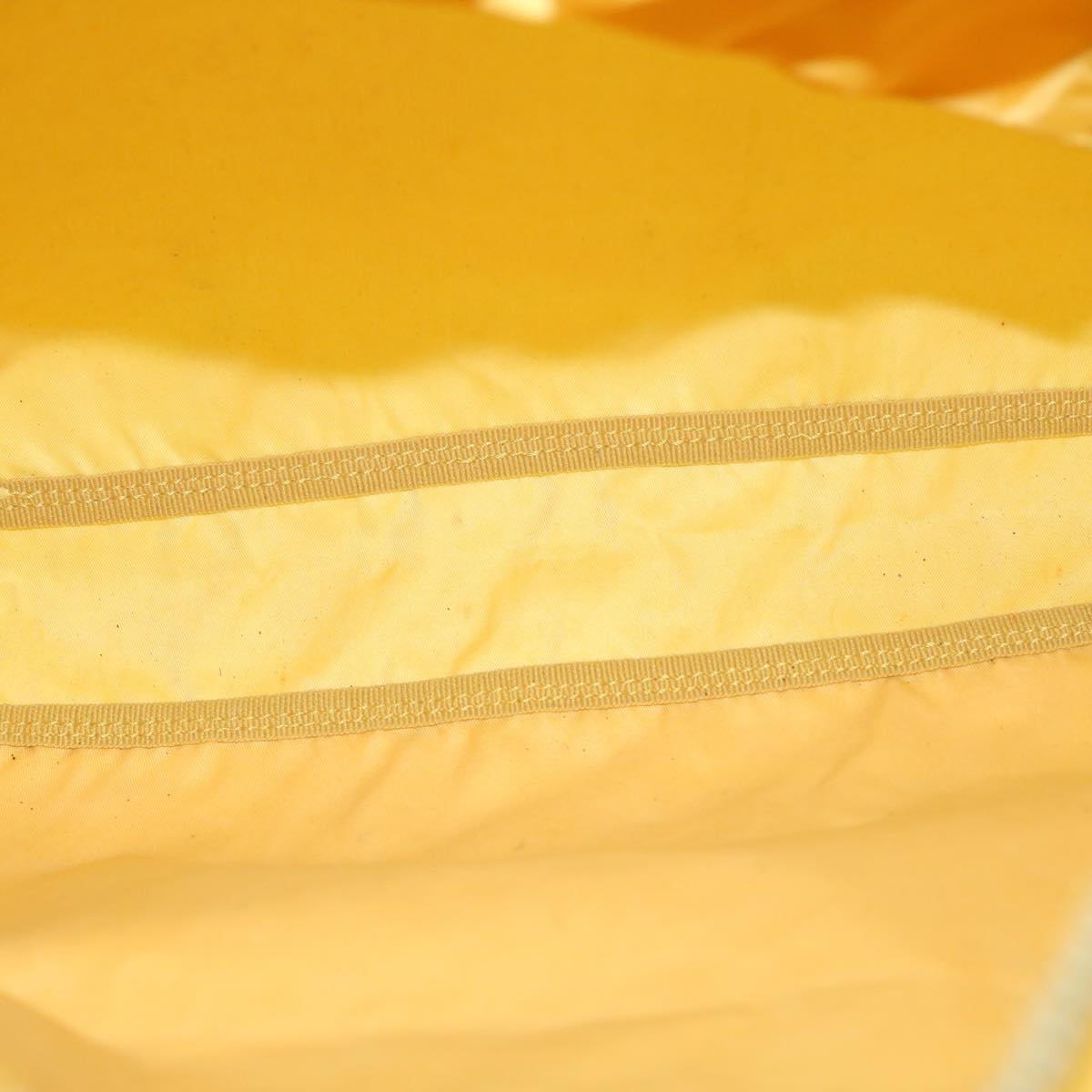 Prada Tessuto Yellow Synthetic Tote Bag (Pre-Owned)