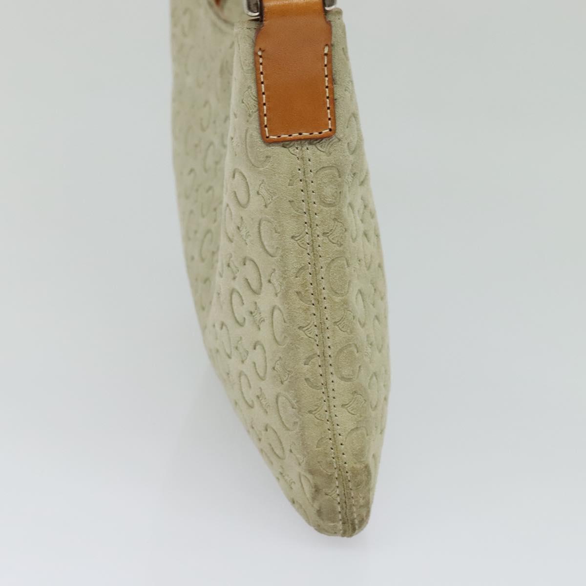 Céline Macadam Grey Canvas Shoulder Bag (Pre-Owned)
