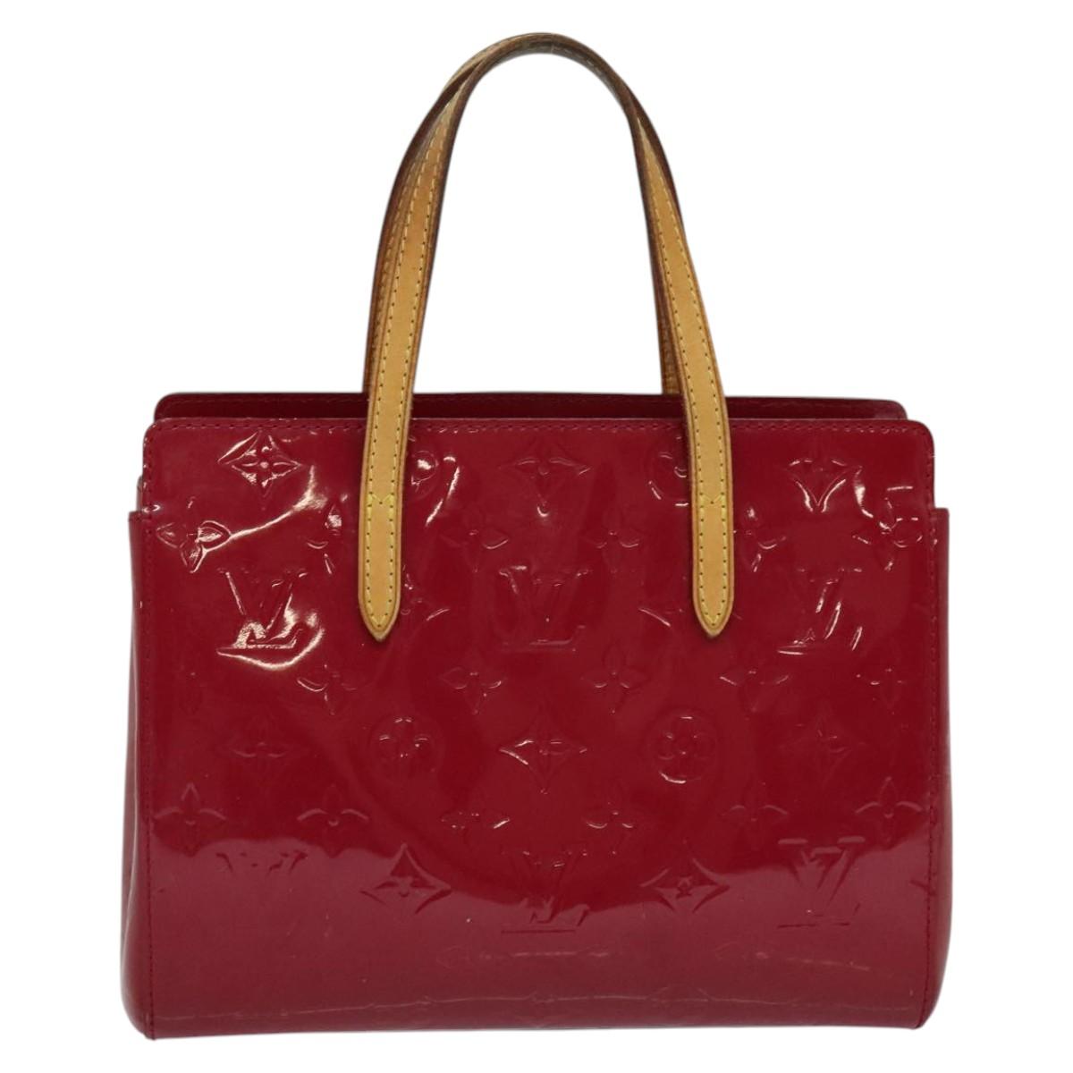 Louis Vuitton Catalina White Patent Leather Handbag (Pre-Owned)