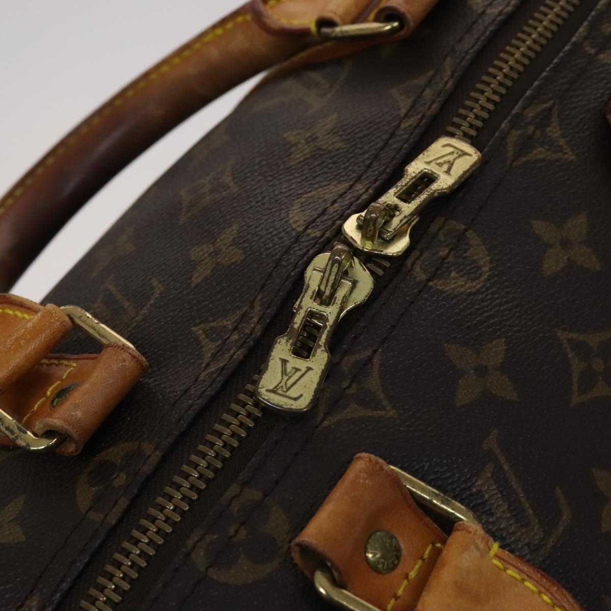 Louis Vuitton Keepall 50 Brown Canvas Travel Bag (Pre-Owned)