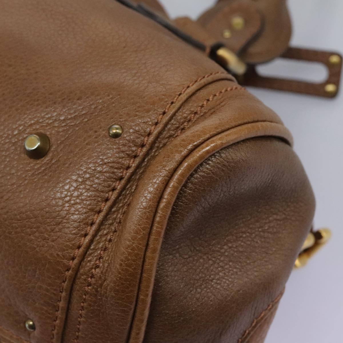 Chloé Paddington Brown Leather Handbag (Pre-Owned)
