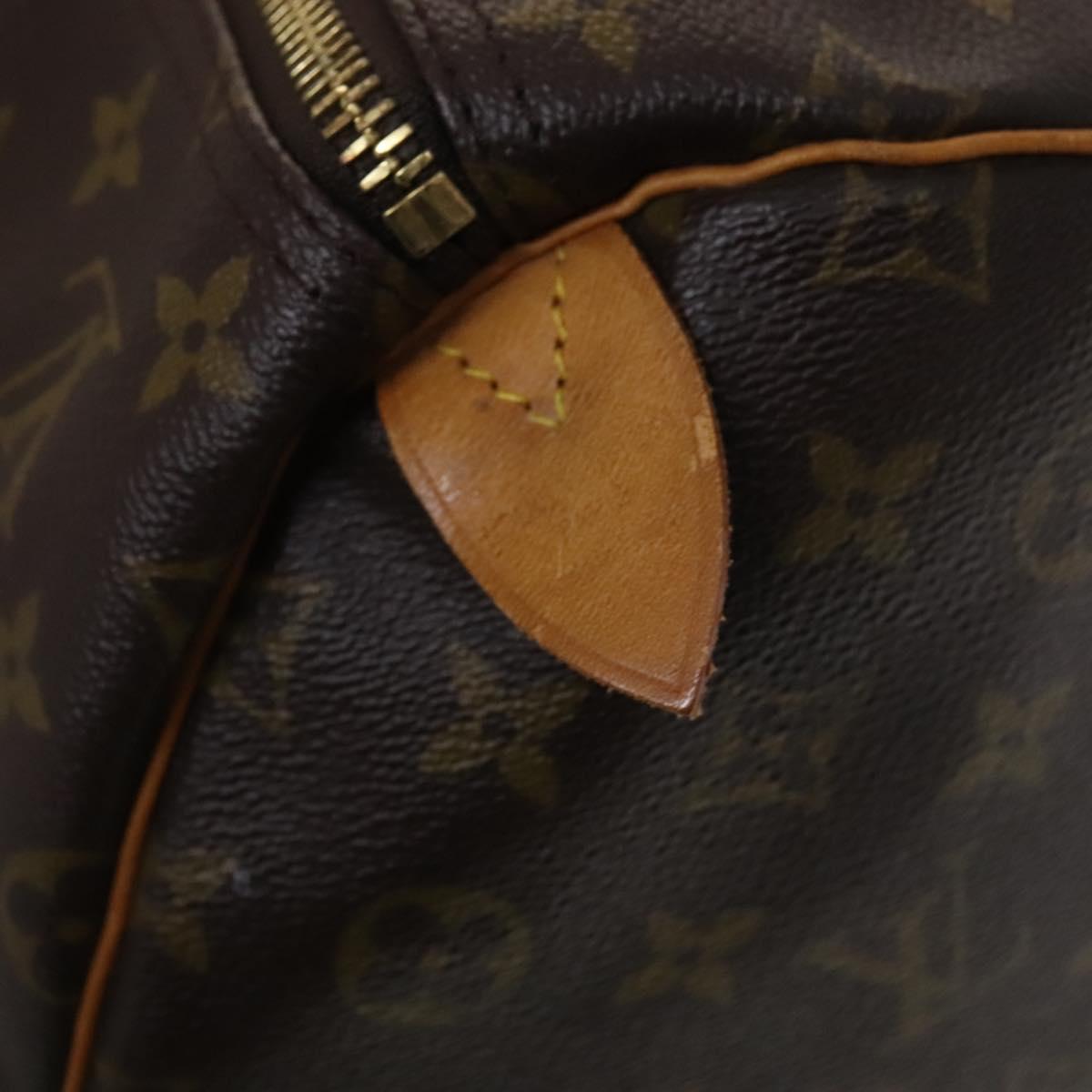 Louis Vuitton Keepall 55 Brown Canvas Travel Bag (Pre-Owned)