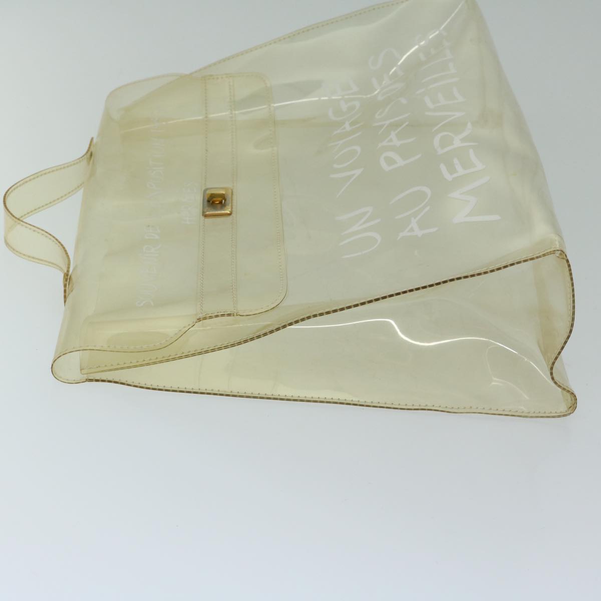 Hermès -- Transparent Vinyl Handbag (Pre-Owned)