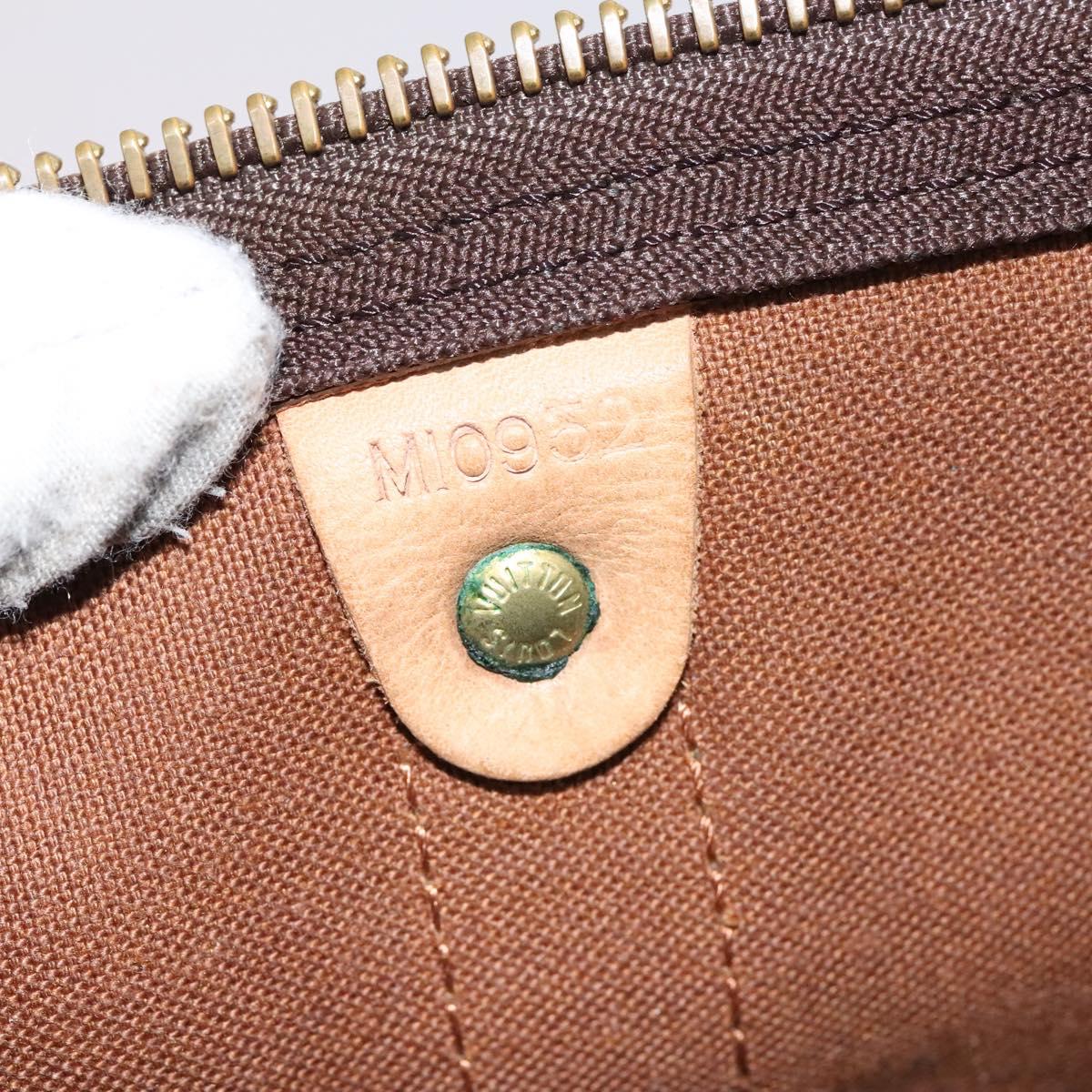 Louis Vuitton Keepall 55 Brown Canvas Travel Bag (Pre-Owned)