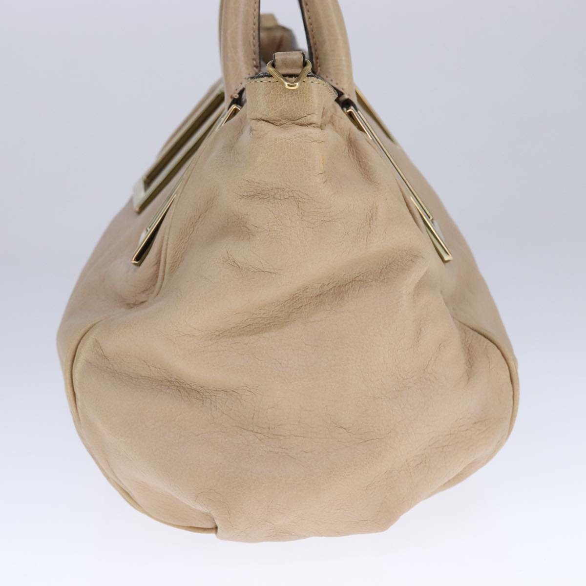 Chloé Ethel Beige Leather Handbag (Pre-Owned)