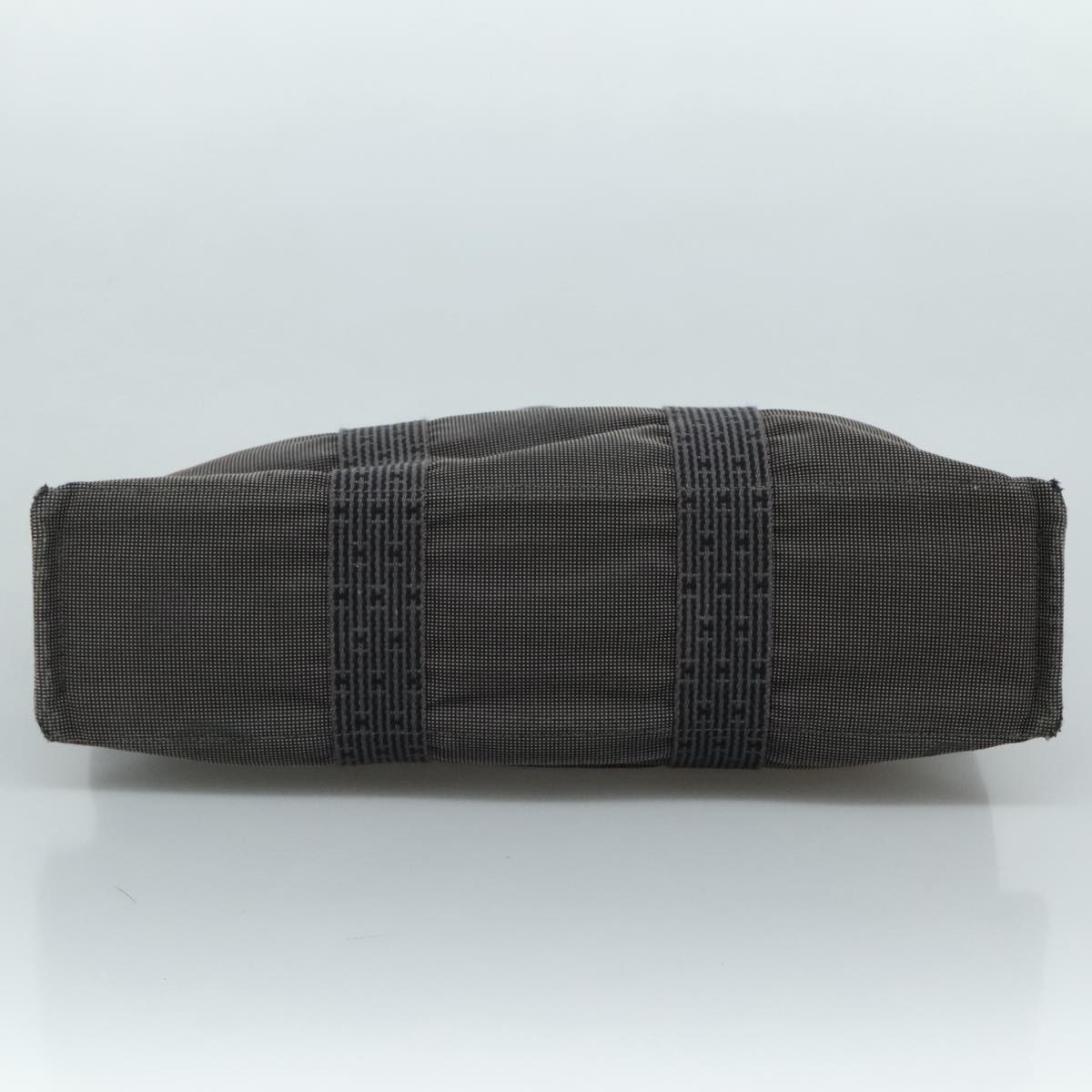 Hermès Herline Grey Canvas Tote Bag (Pre-Owned)