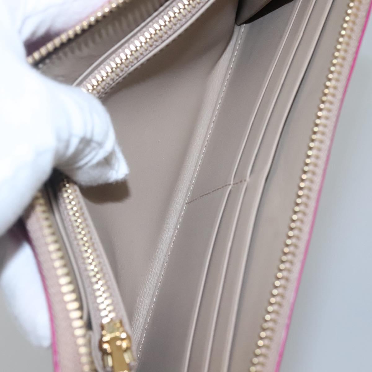 Loewe Anagram Pink Leather Wallet (Pre-Owned)