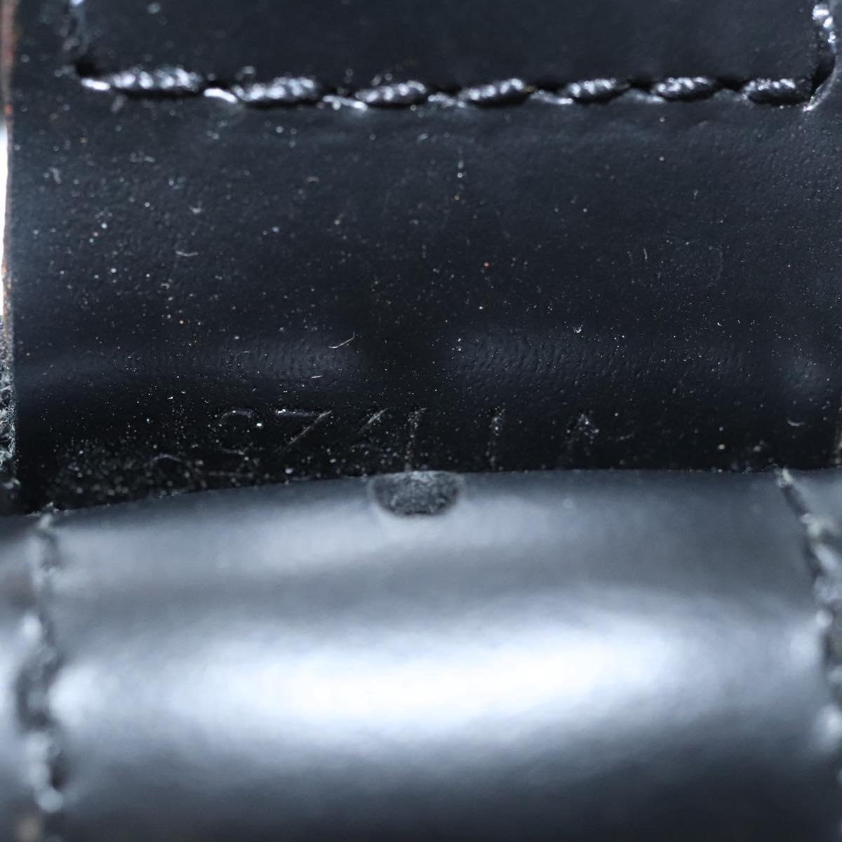 Louis Vuitton Sac D'épaule Black Leather Shoulder Bag (Pre-Owned)
