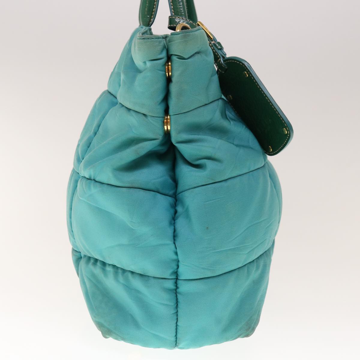 Prada Blue Synthetic Handbag (Pre-Owned)