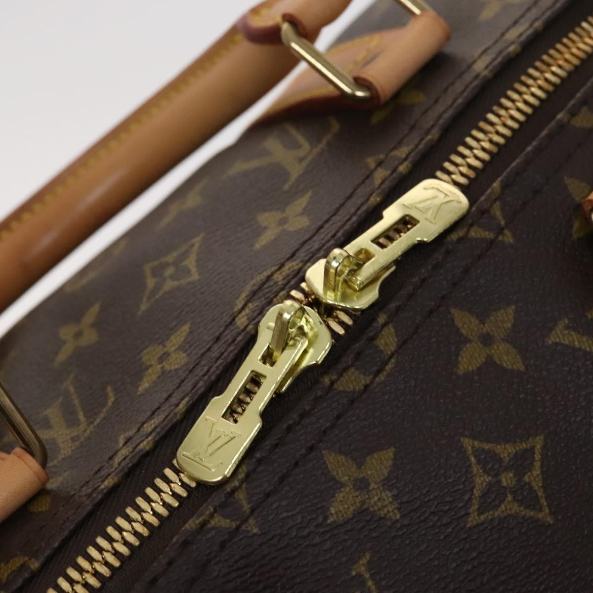 Louis Vuitton Keepall 50 Brown Canvas Travel Bag (Pre-Owned)
