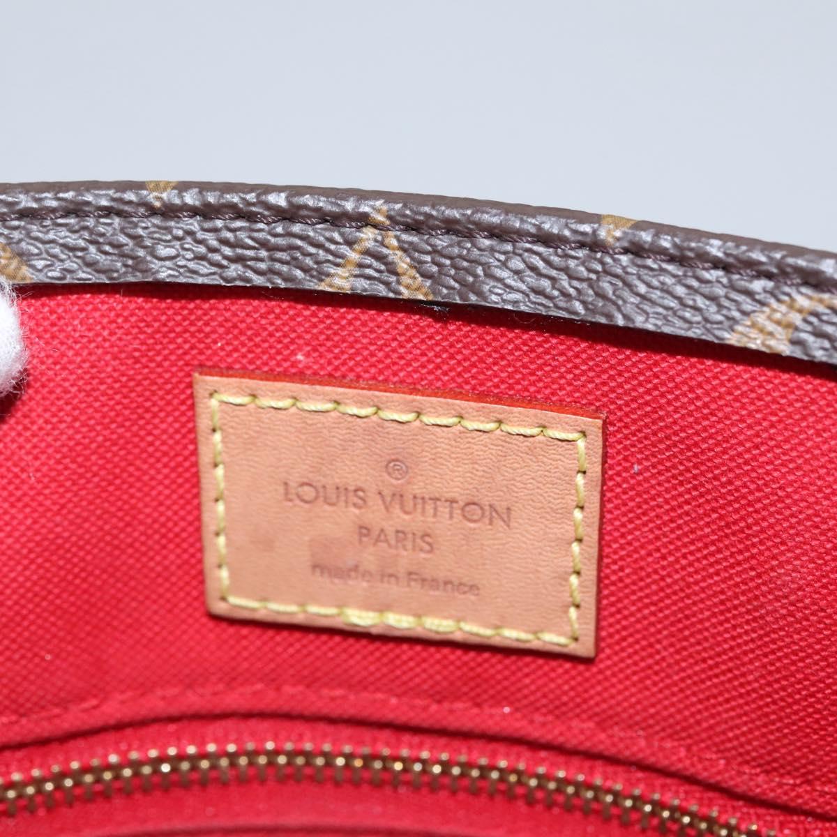 Louis Vuitton Plat Brown Canvas Handbag (Pre-Owned)