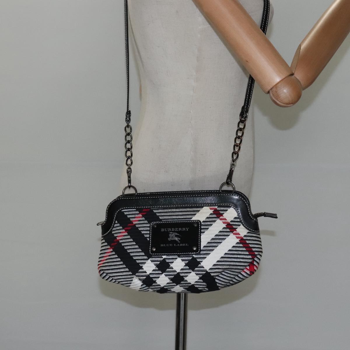 Burberry Nova Check Multicolour Canvas Shoulder Bag (Pre-Owned)