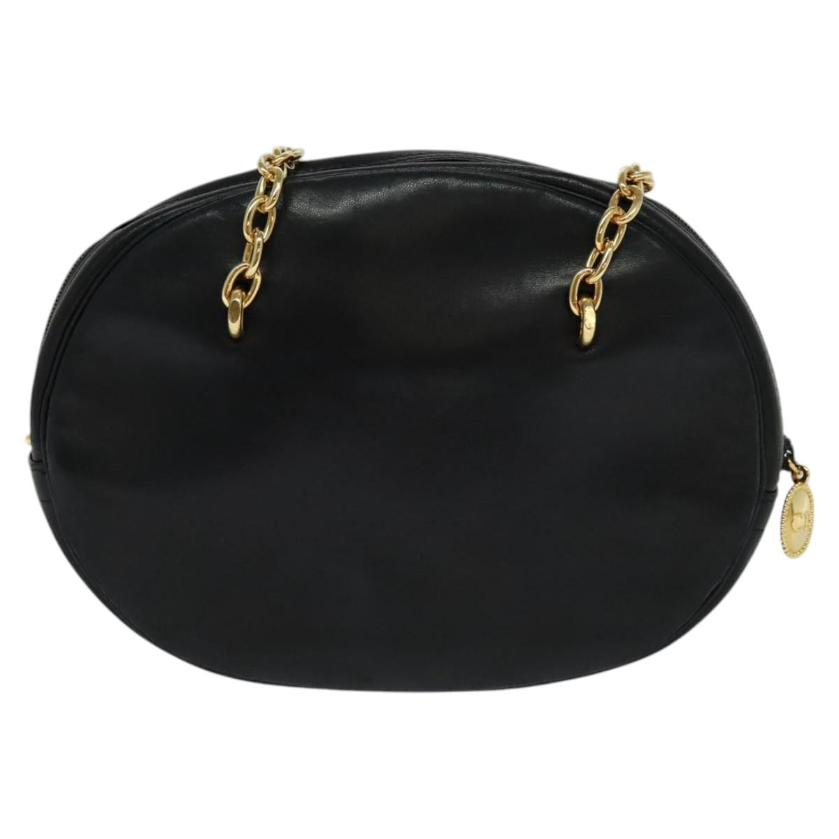 Dior -- Black Leather Shoulder Bag (Pre-Owned)