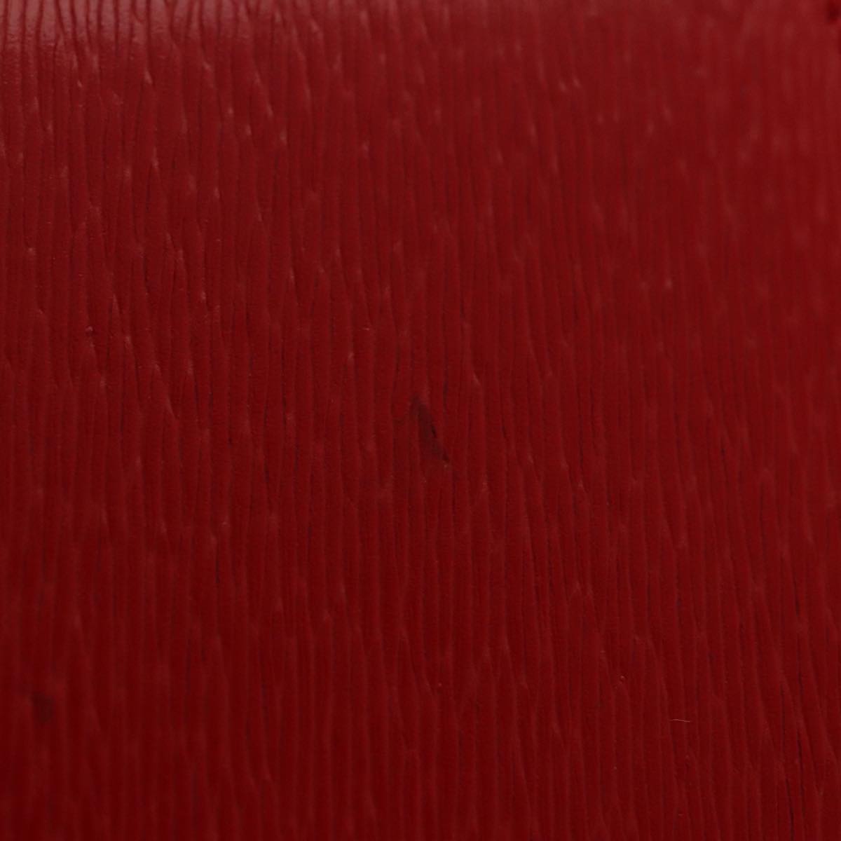 Céline Triomphe Red Leather Handbag (Pre-Owned)