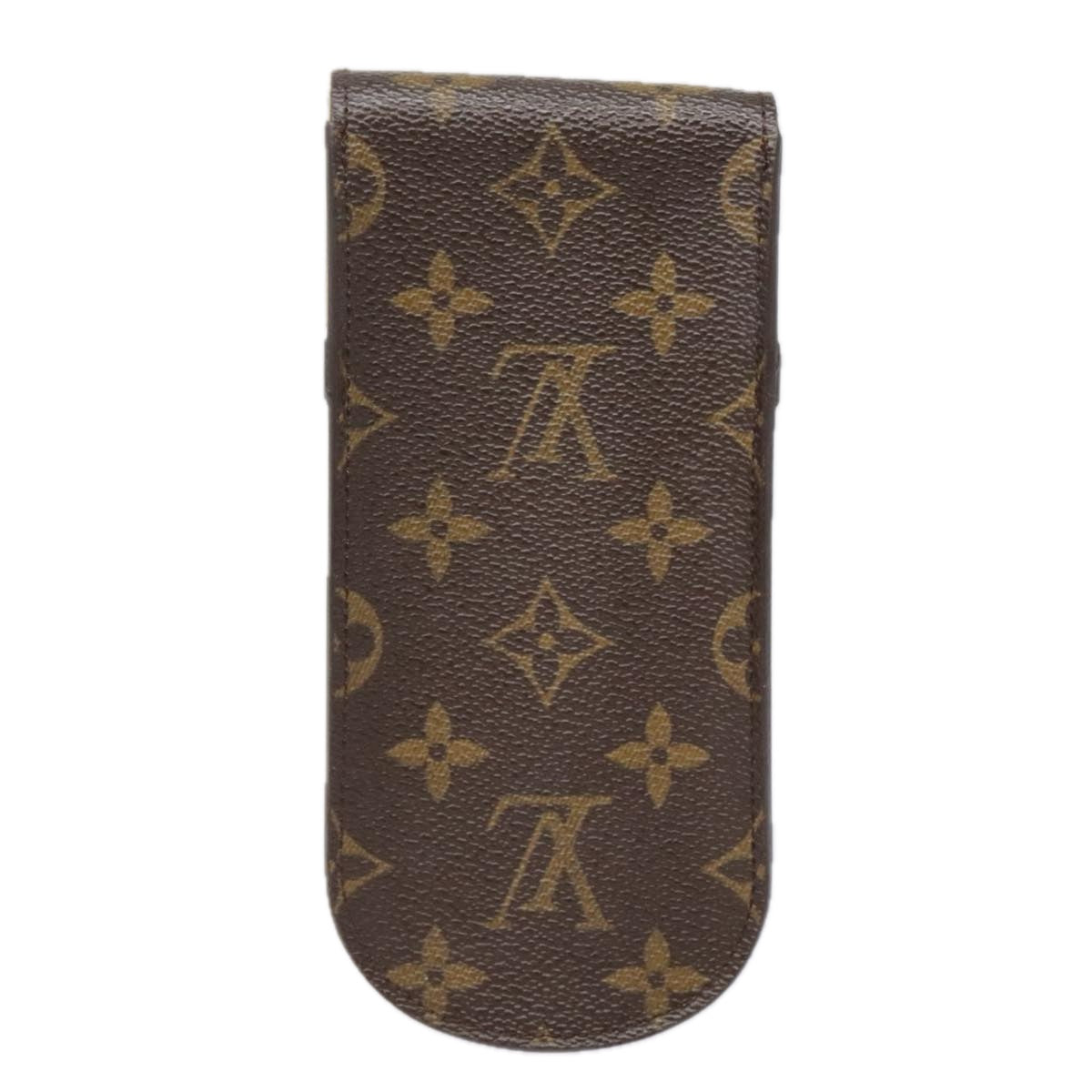 Louis Vuitton Etui À Lunettes Brown Canvas Wallet (Pre-Owned)