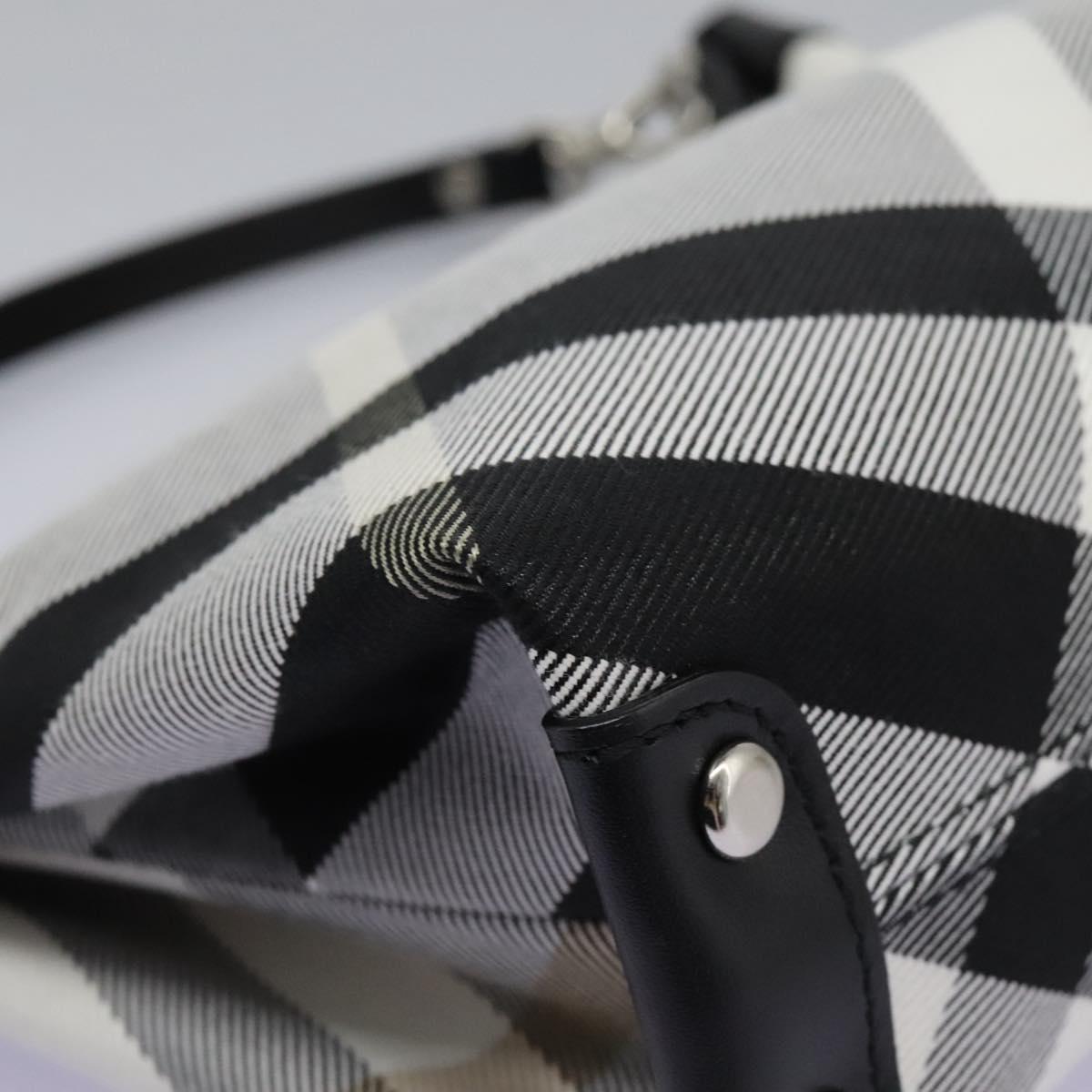Burberry Nova Check Grey Canvas Clutch Bag (Pre-Owned)
