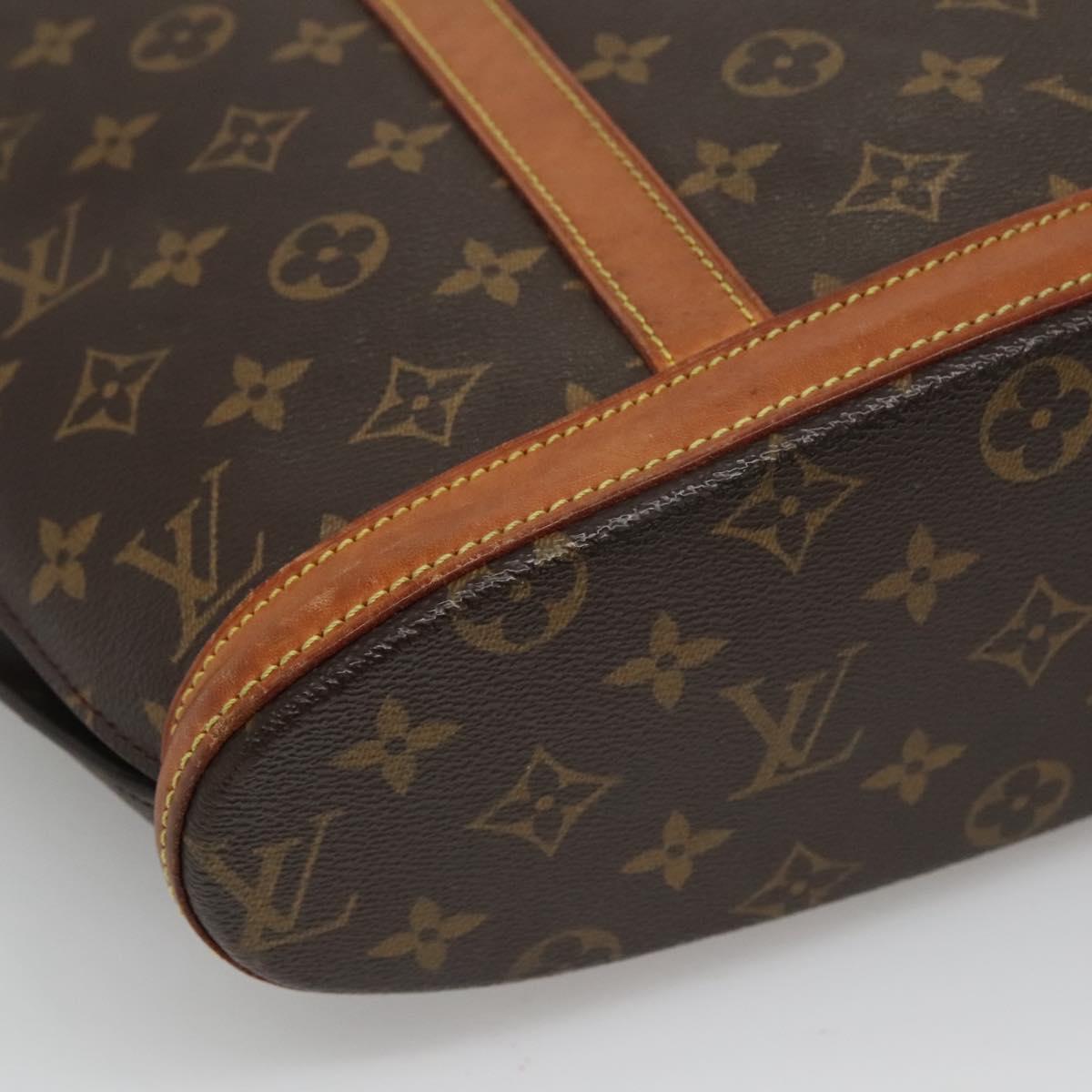 Louis Vuitton Babylone Brown Canvas Tote Bag (Pre-Owned)