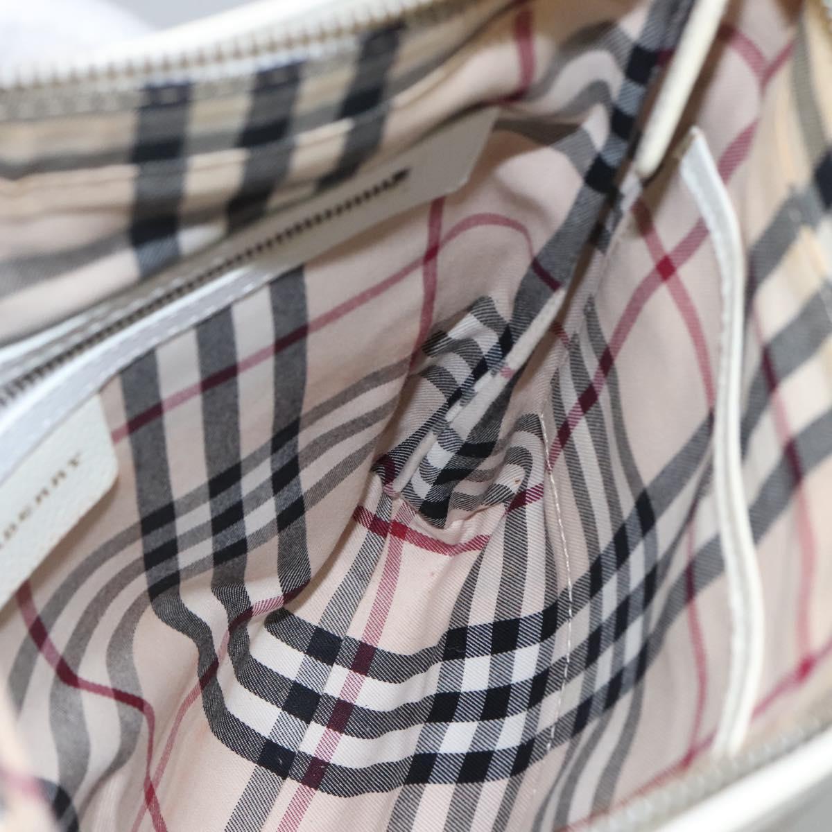 Burberry - Beige Leather Shoulder Bag (Pre-Owned)