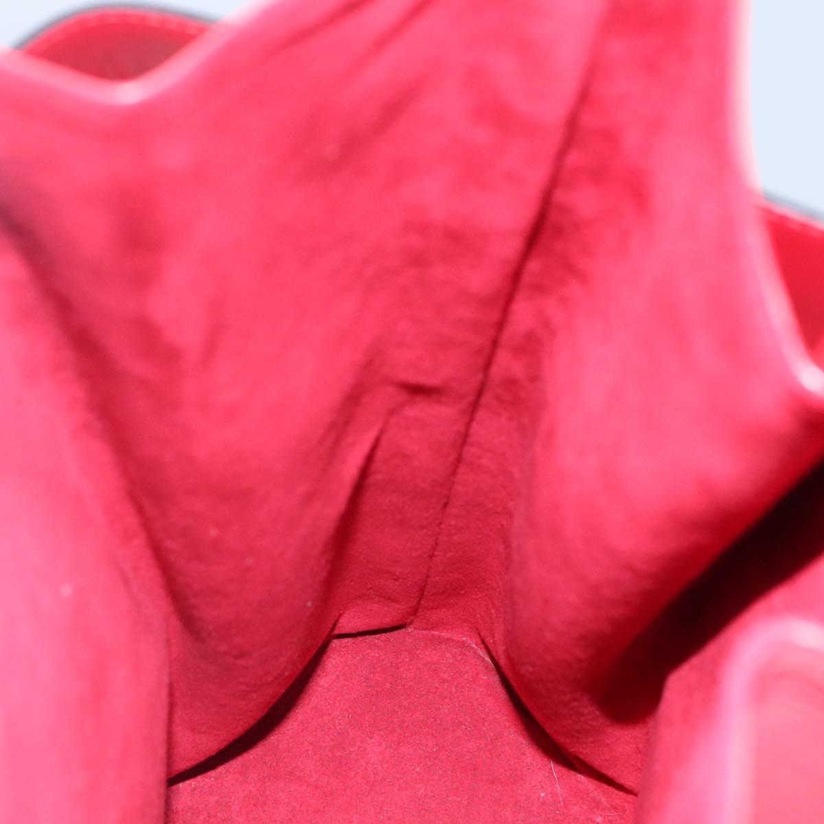 Louis Vuitton Sac D'épaule Red Leather Shoulder Bag (Pre-Owned)