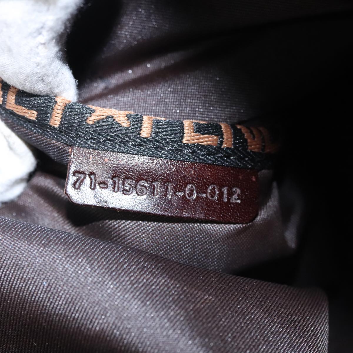 Fendi Zucchino Brown Canvas Travel Bag (Pre-Owned)
