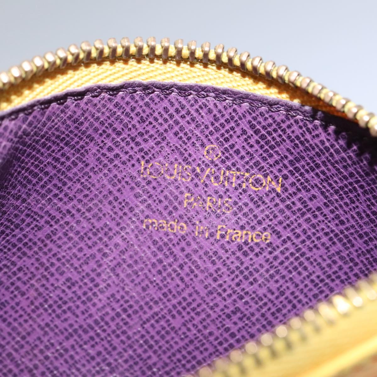Louis Vuitton Pochette Clés Yellow Leather Wallet (Pre-Owned)