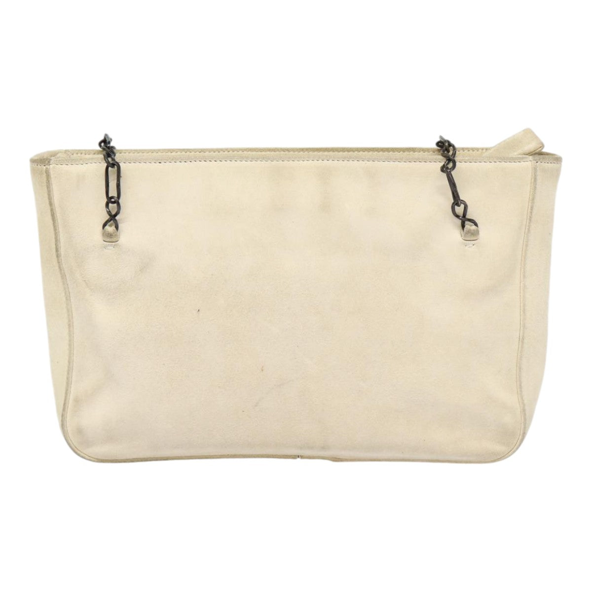Prada Beige Suede Shoulder Bag (Pre-Owned)