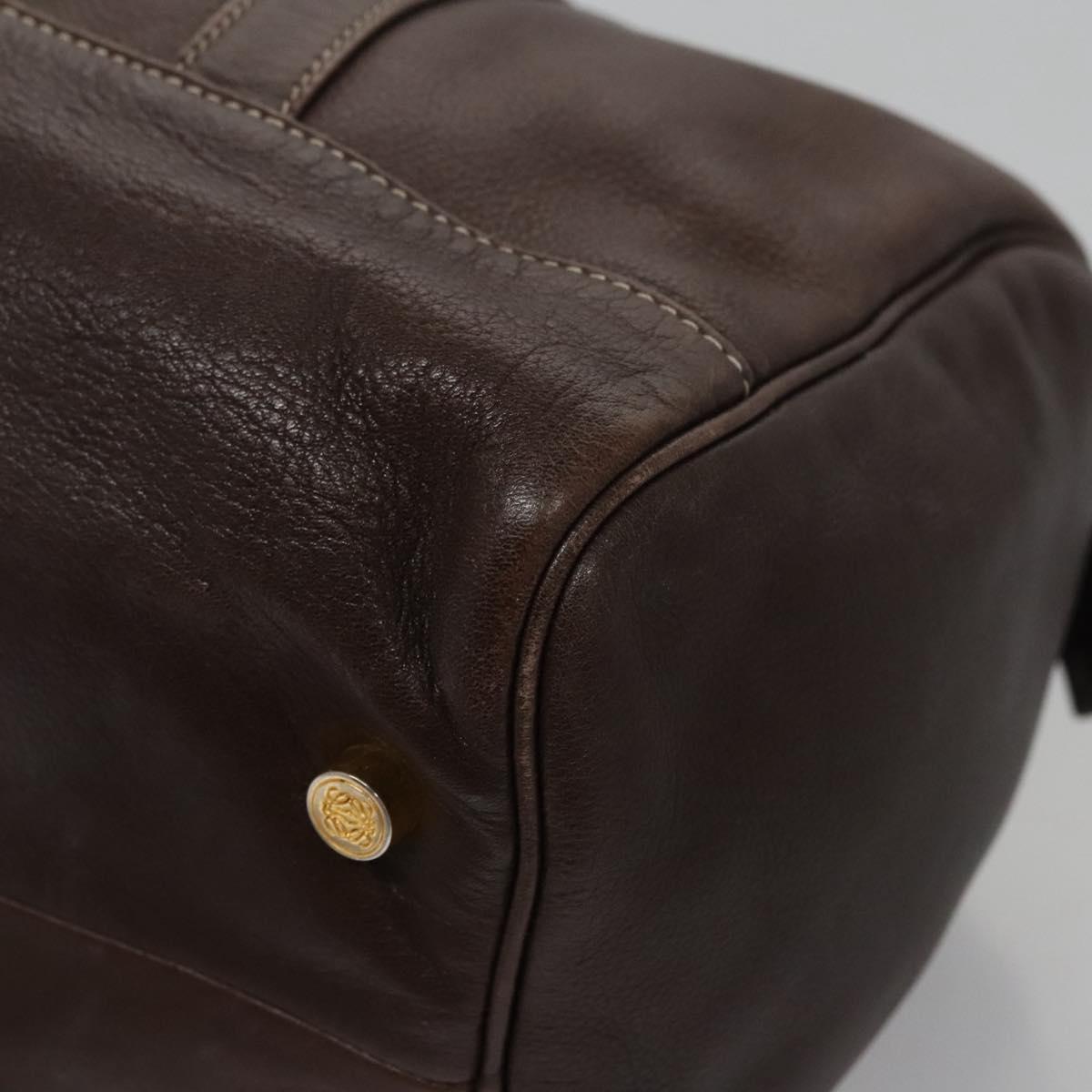 Loewe Flamenco Brown Leather Handbag (Pre-Owned)