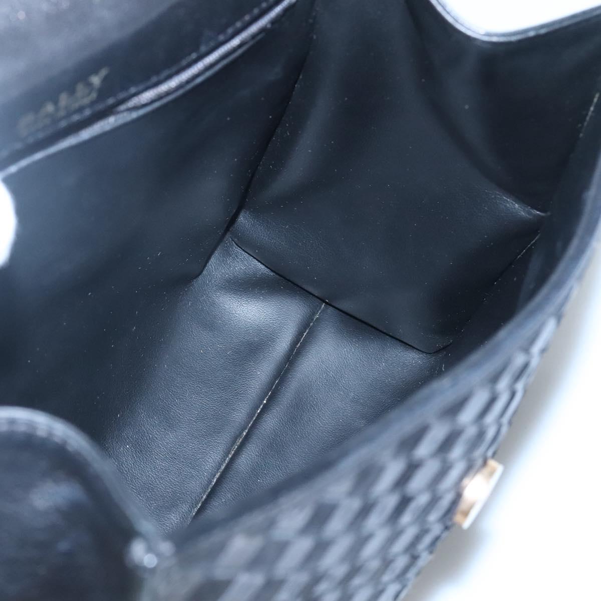 Bally Black Leather Handbag (Pre-Owned)
